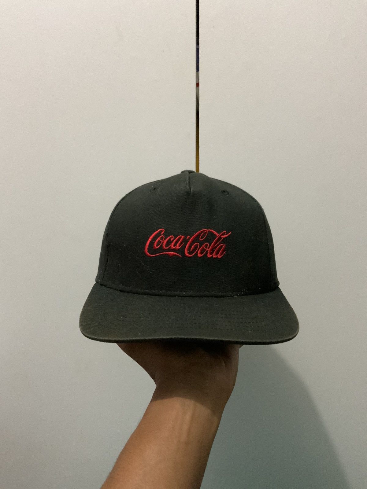 Coca Cola Coca Cola Spellout Hat Size ONE SIZE - 6 Thumbnail