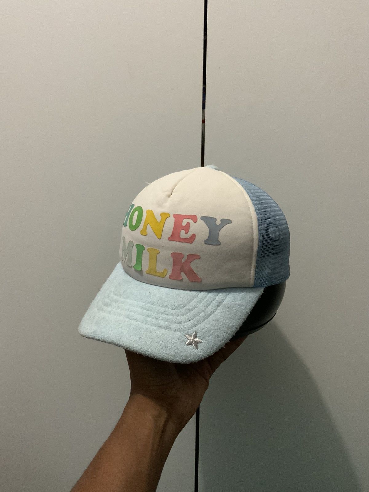 Japanese Brand Honey Milk Fur Trucker Hat Cap Size ONE SIZE - 2 Thumbnail