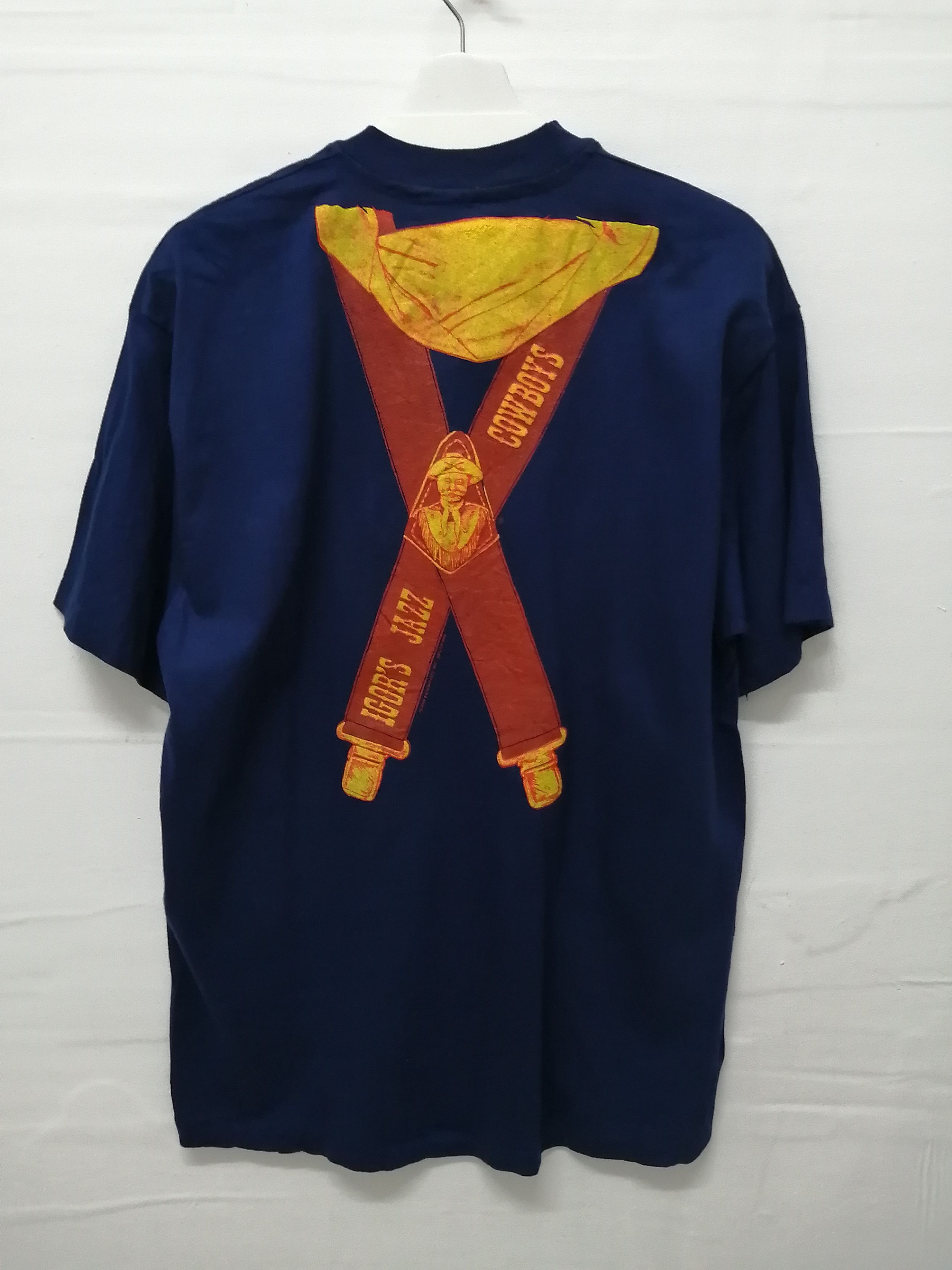 Band Tees Vintage IGOR'S JAZZ COWBOYS Tshirt Size US L / EU 52-54 / 3 - 5 Thumbnail