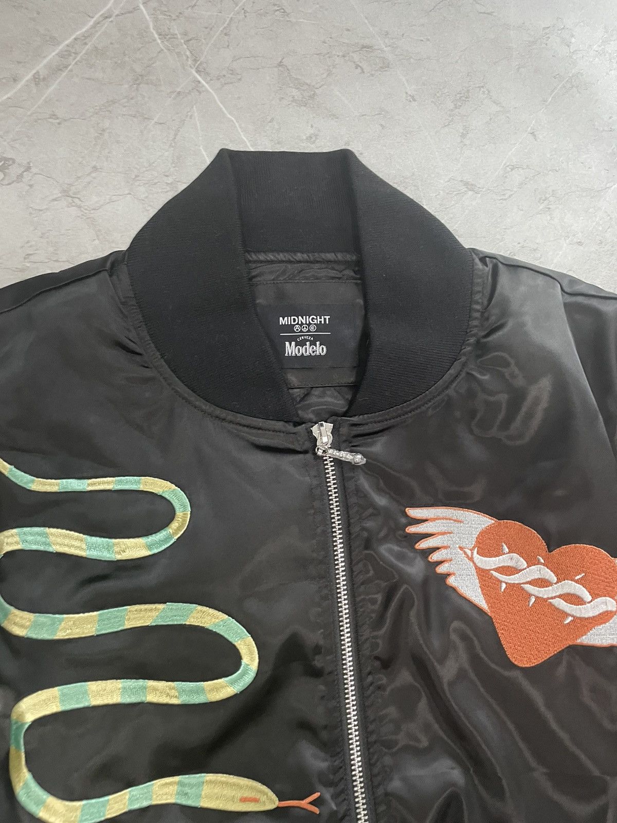 Midnight Studios Modelo x midnight satin jacket M Size US M / EU 48-50 / 2 - 3 Thumbnail