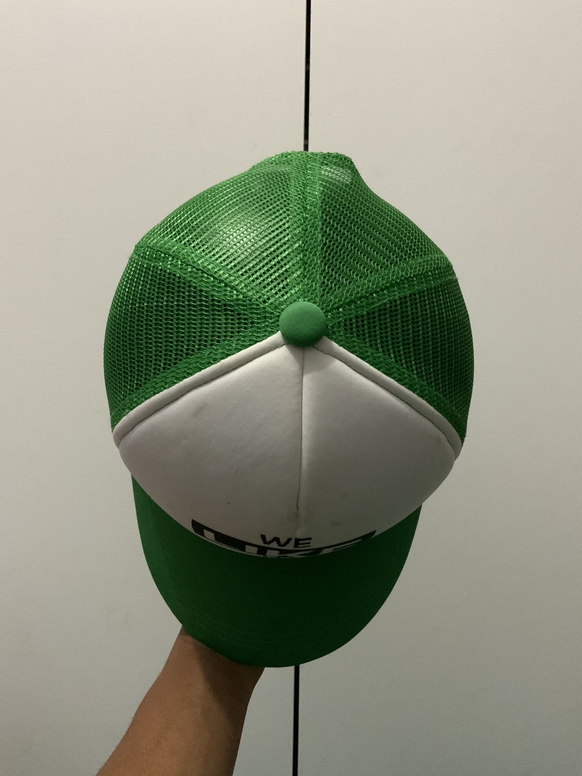 Japanese Brand We Like It ! Green Trucker Hat Size ONE SIZE - 6 Thumbnail