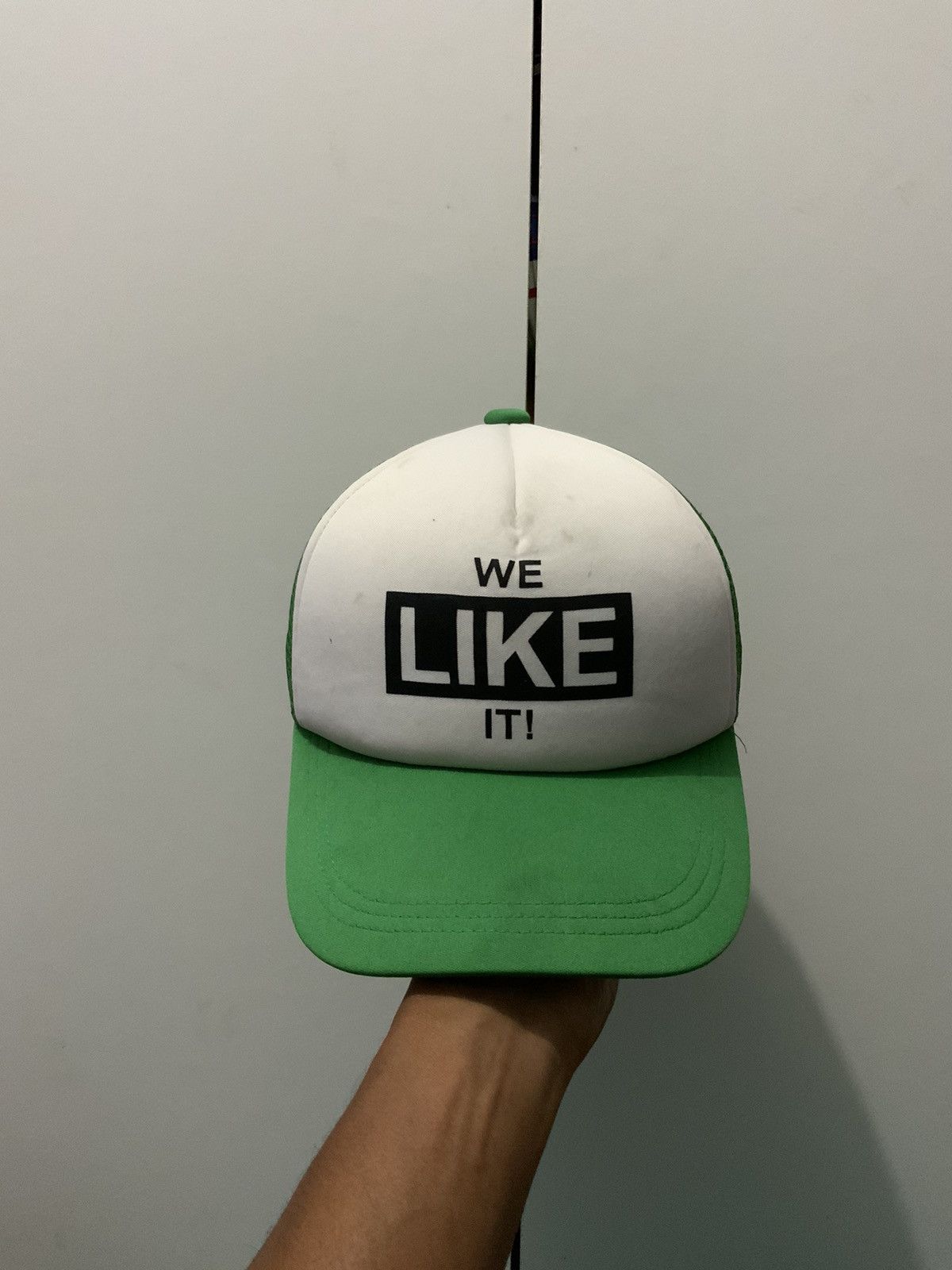 Japanese Brand We Like It ! Green Trucker Hat Size ONE SIZE - 5 Thumbnail