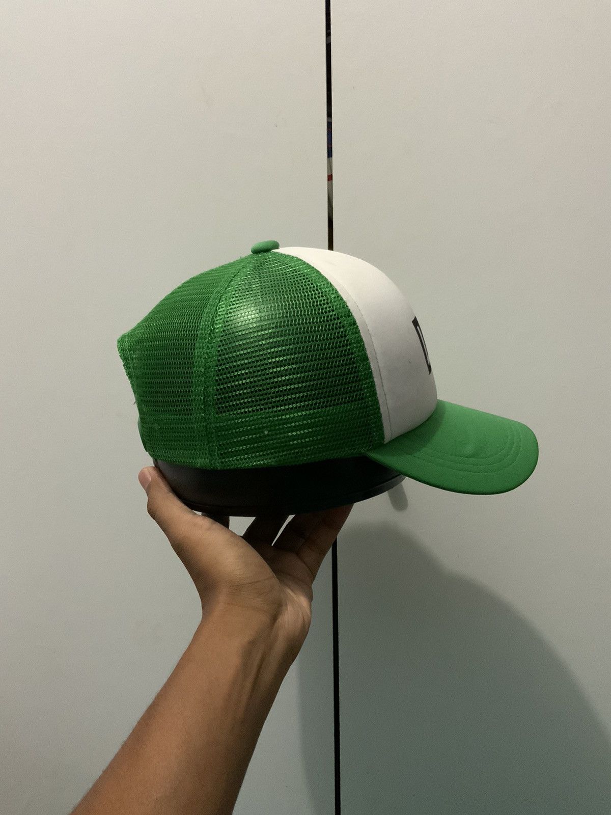 Japanese Brand We Like It ! Green Trucker Hat Size ONE SIZE - 4 Thumbnail