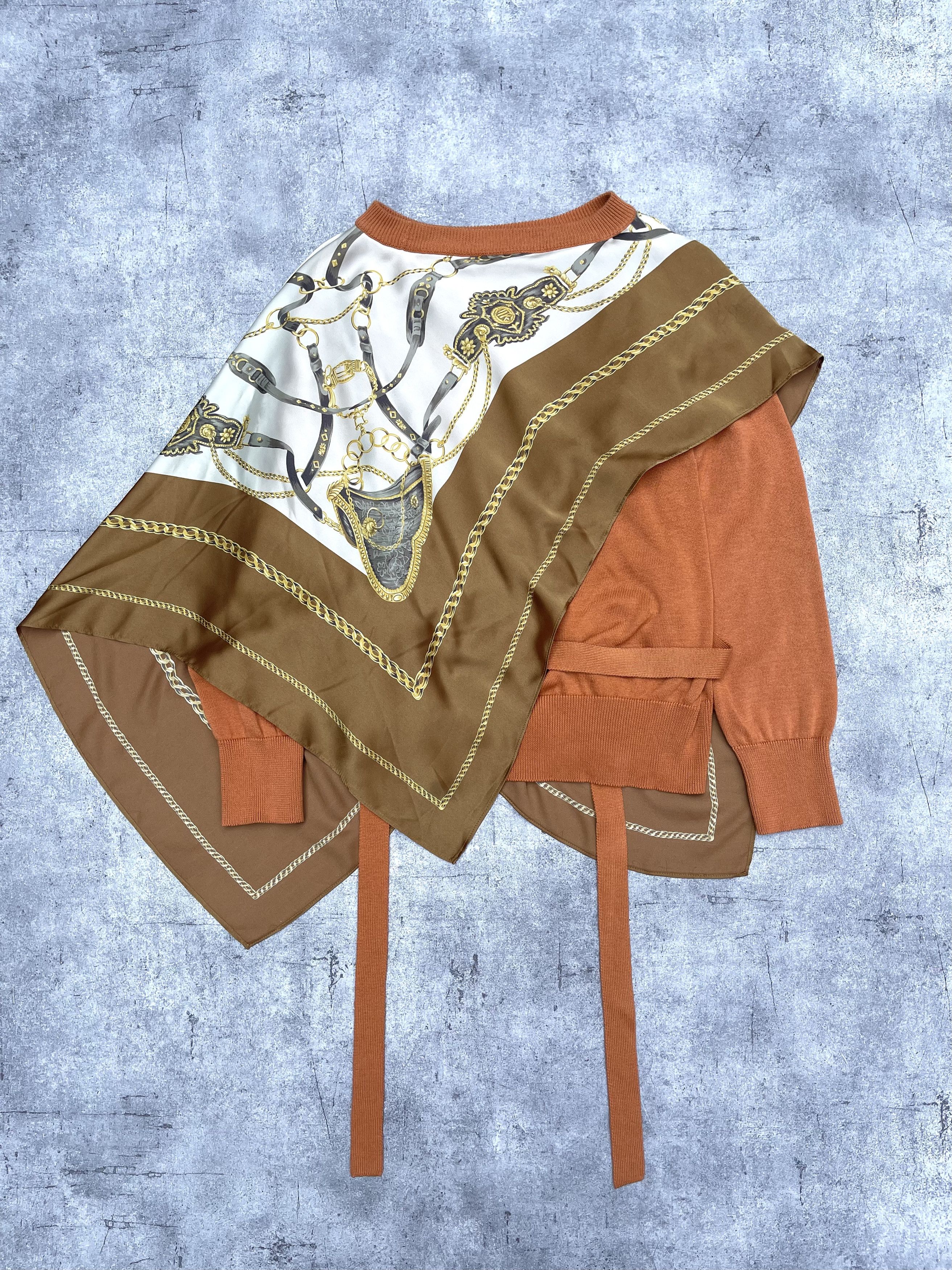 Maison MIHARA YASUHIRO Miharayasuhiro Sunrise Scarf Hybrid Sweater Size US XS / EU 42 / 0 - 7 Thumbnail
