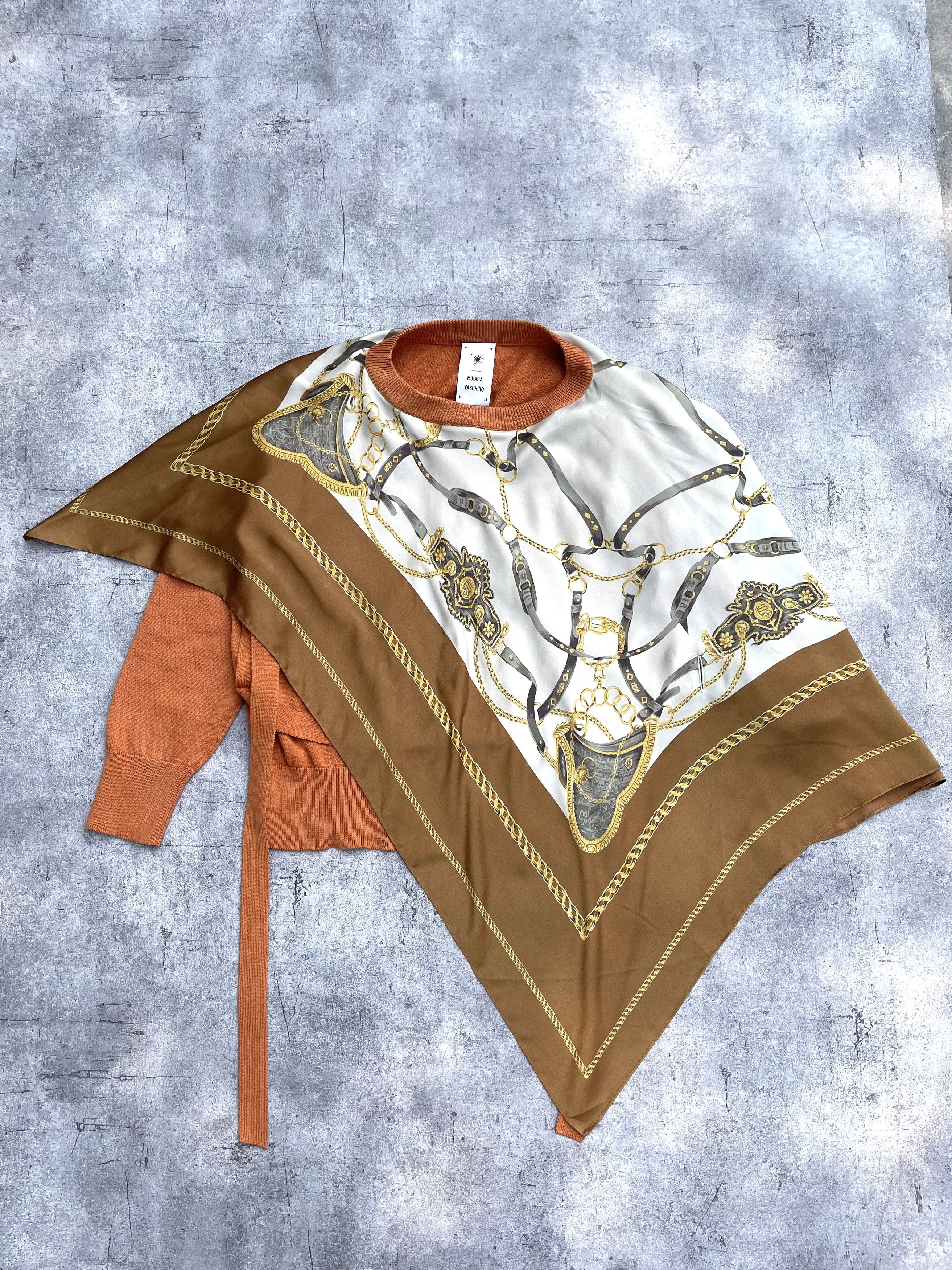 Maison MIHARA YASUHIRO Miharayasuhiro Sunrise Scarf Hybrid Sweater Size US XS / EU 42 / 0 - 5 Thumbnail