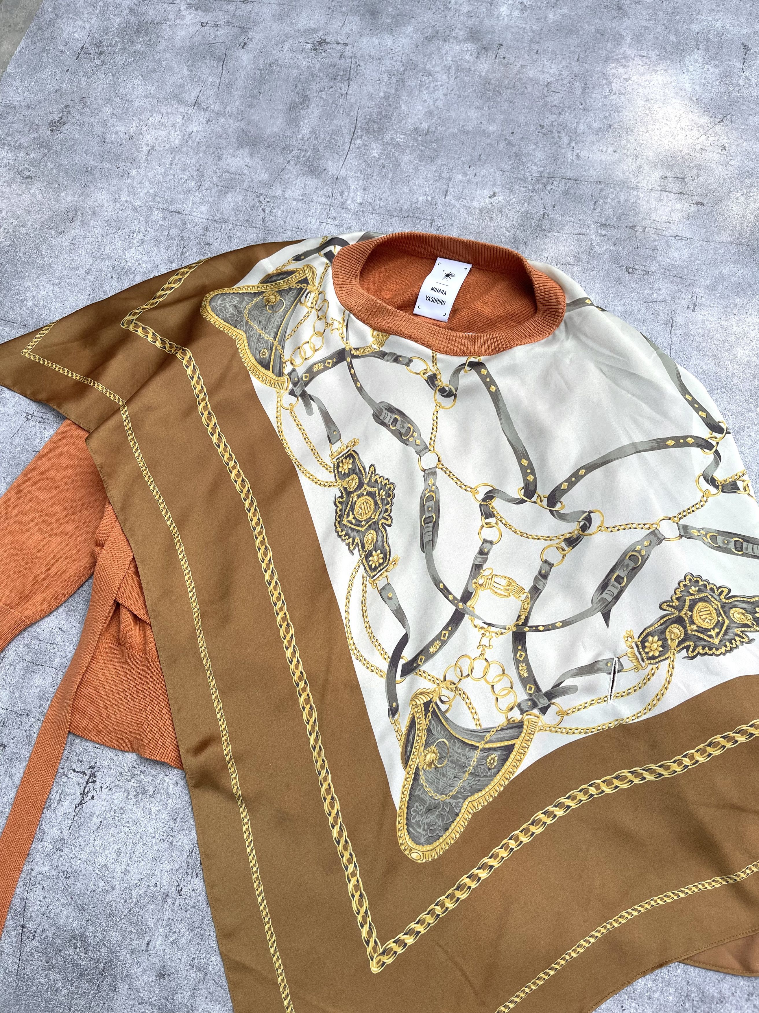 Maison MIHARA YASUHIRO Miharayasuhiro Sunrise Scarf Hybrid Sweater Size US XS / EU 42 / 0 - 6 Thumbnail