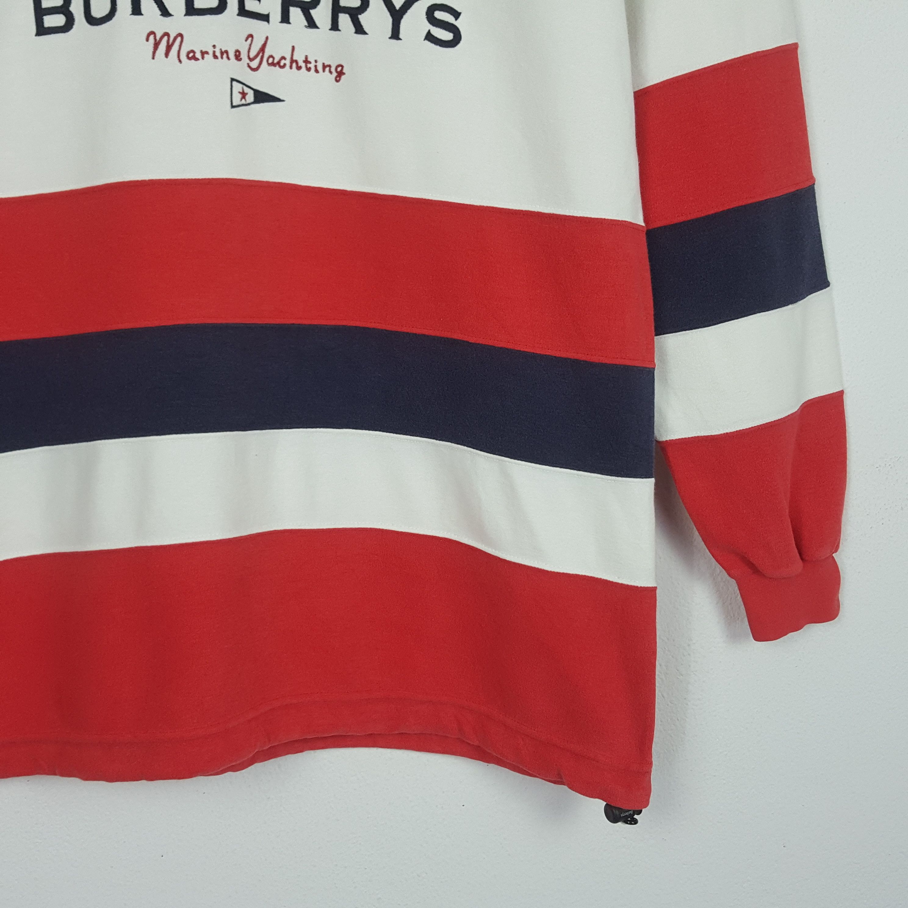 Burberry × Vintage Vintage Burberrys Embroidery Design Sweatshirt Size US L / EU 52-54 / 3 - 3 Thumbnail
