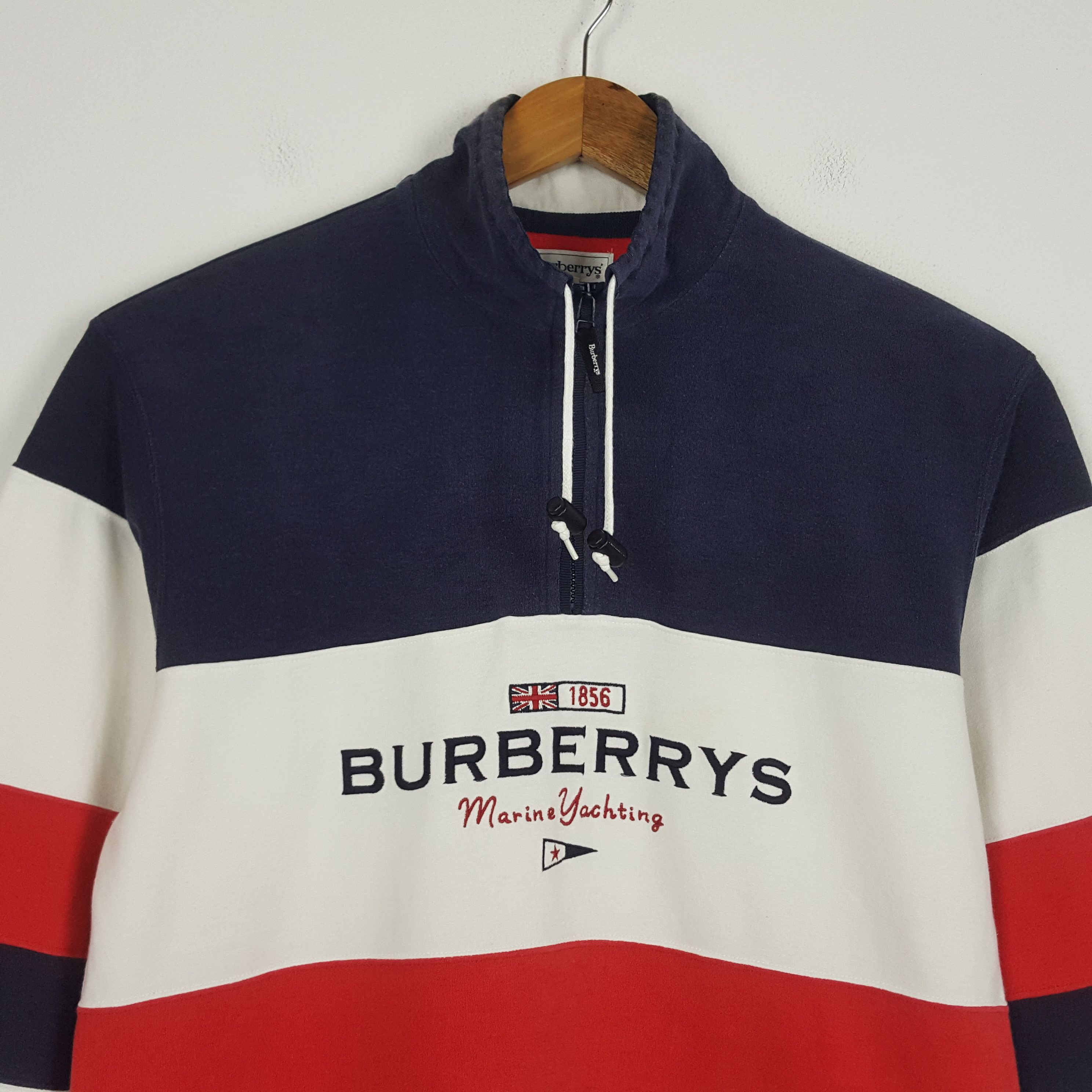 Burberry × Vintage Vintage Burberrys Embroidery Design Sweatshirt Size US L / EU 52-54 / 3 - 2 Thumbnail
