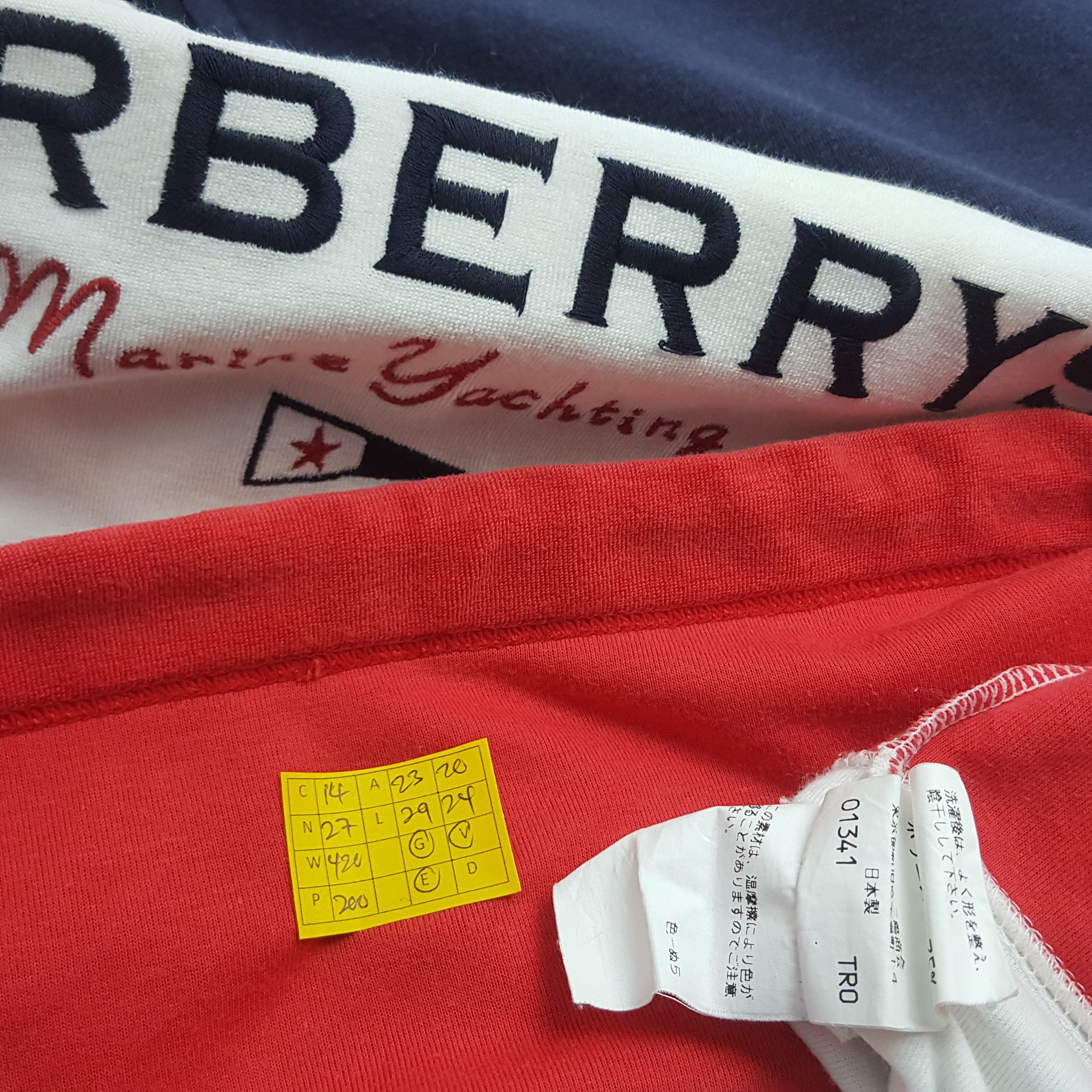 Burberry × Vintage Vintage Burberrys Embroidery Design Sweatshirt Size US L / EU 52-54 / 3 - 8 Thumbnail