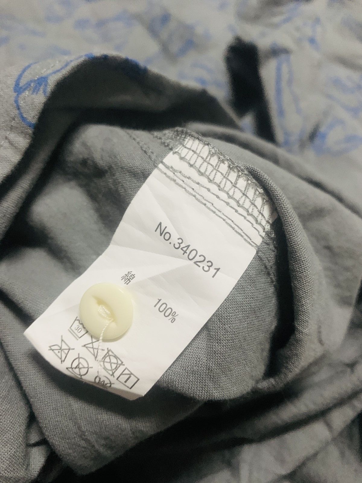 go slow caravan GO SLOW CARAVAN EMBROIDERY LOGO GREY FULLPRINT FLANNEL Size US M / EU 48-50 / 2 - 5 Thumbnail