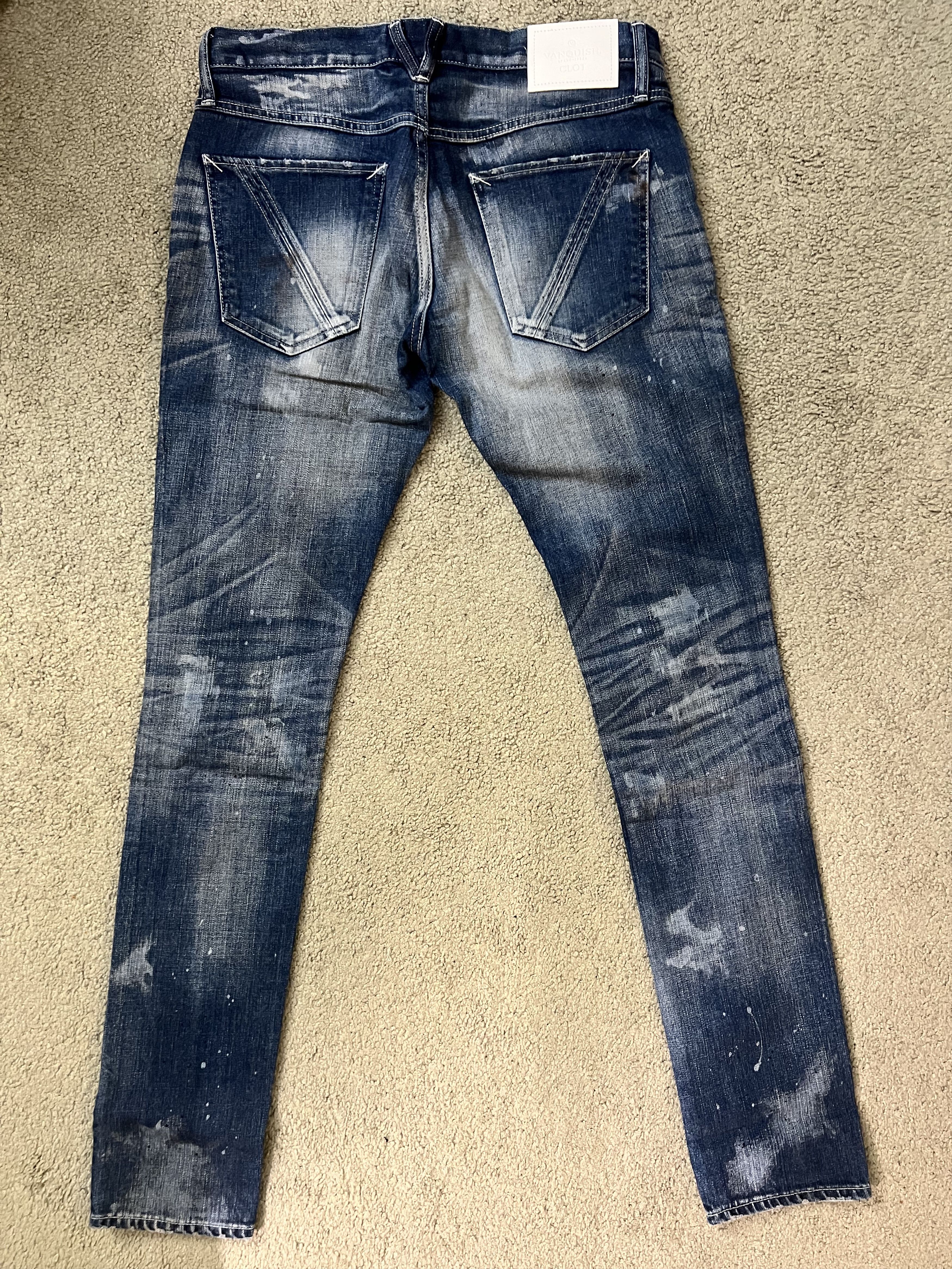 CLOT Vanquish x CLOT 2017 Denim Jeans W32 Size US 32 / EU 48 - 4 Thumbnail