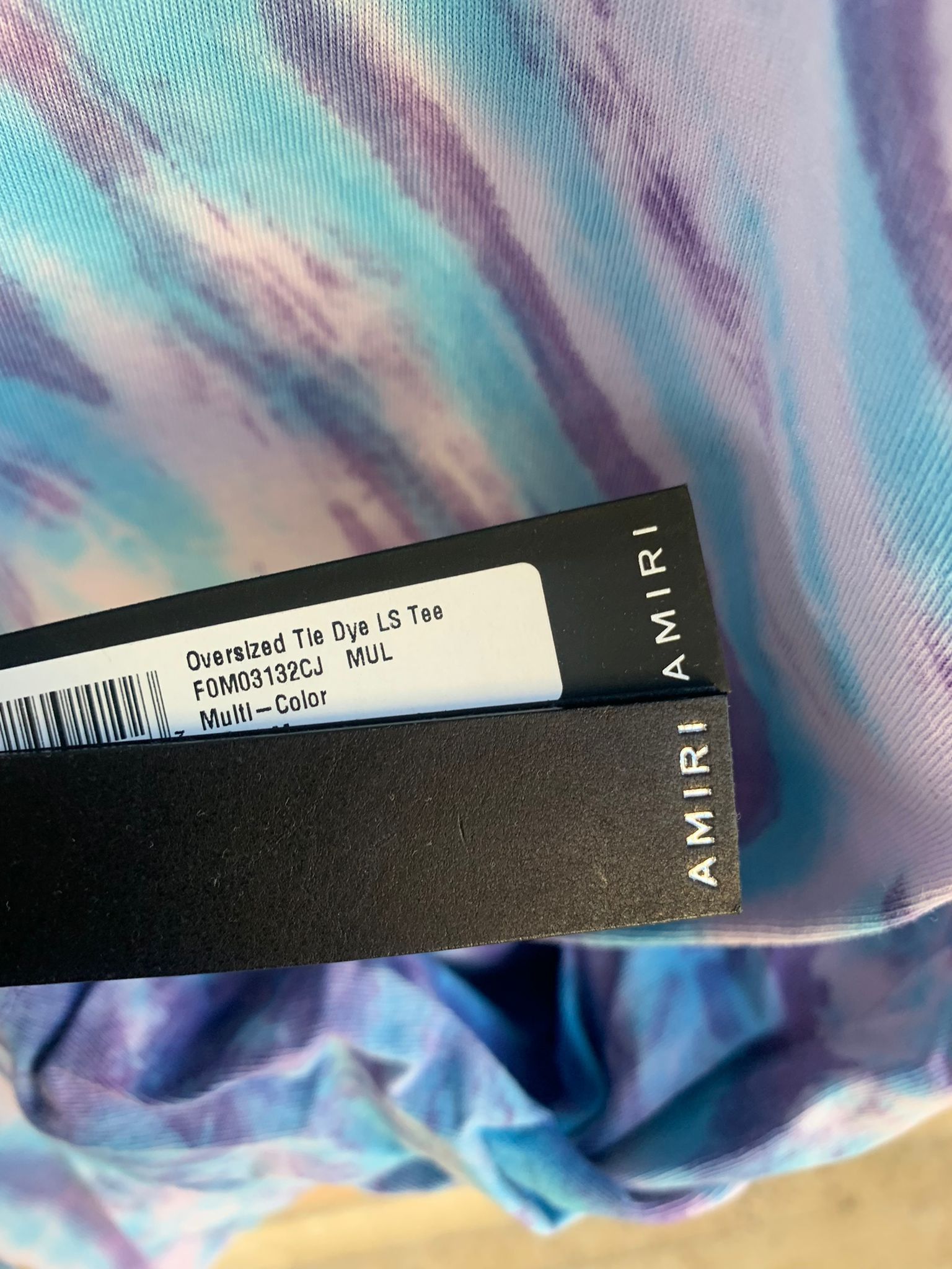 Amiri Oversized Hippie Tie Dye Tee, LS Size US L / EU 52-54 / 3 - 10 Thumbnail