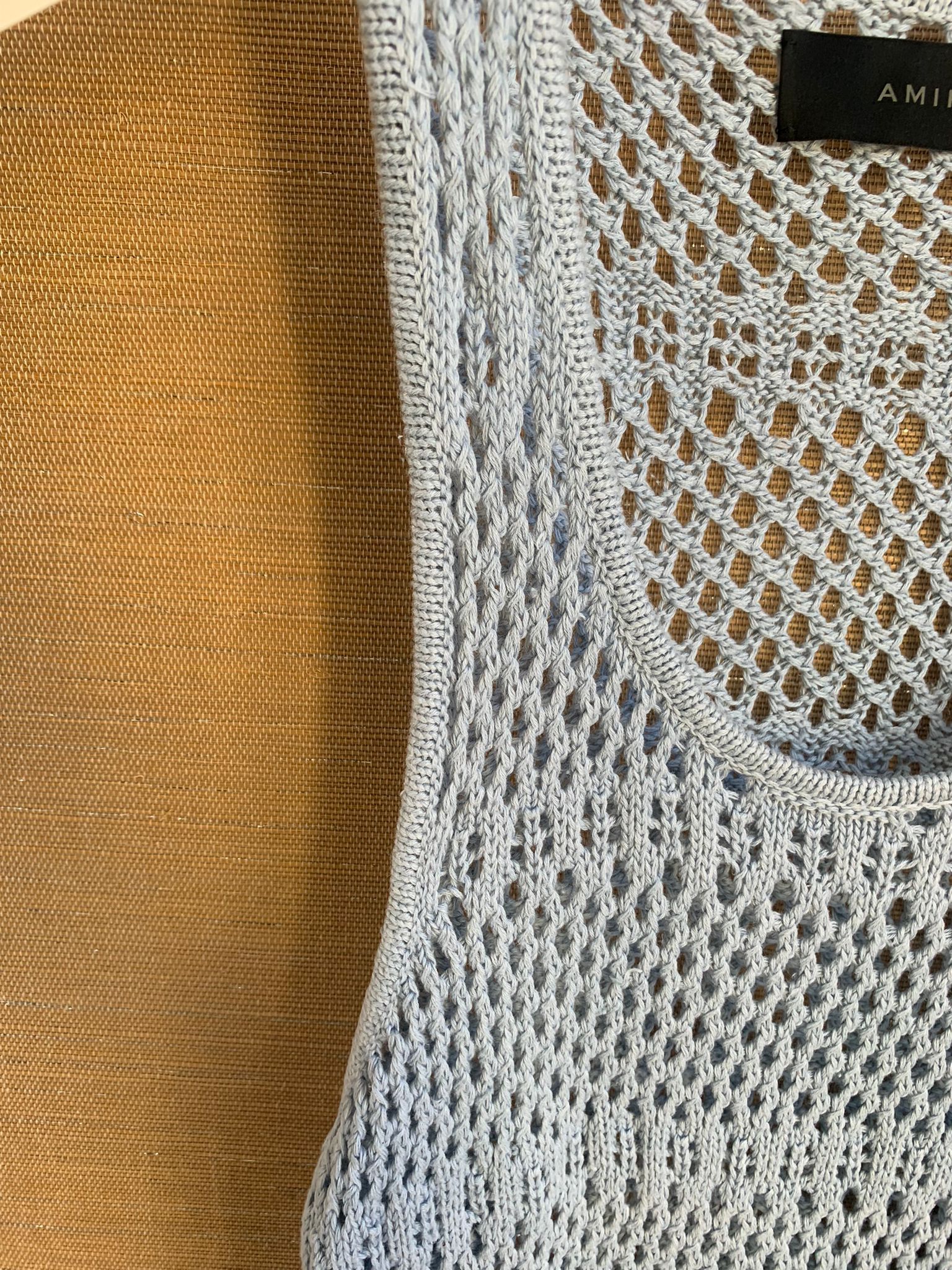 Amiri Crochet Tank Top Size US M / EU 48-50 / 2 - 6 Thumbnail