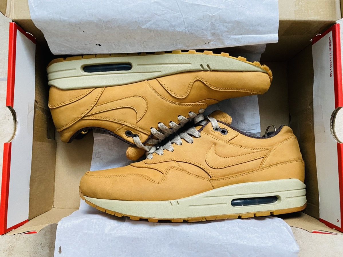 Nike × Patta NikeLab AirMax1 Prm Wheat 2015 Bw Atmos Tn Size US 12 / EU 45 - 3 Thumbnail