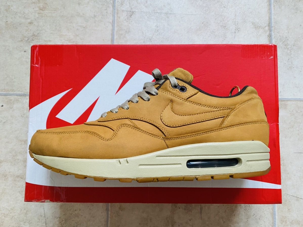 Nike × Patta NikeLab AirMax1 Prm Wheat 2015 Bw Atmos Tn Size US 12 / EU 45 - 8 Thumbnail