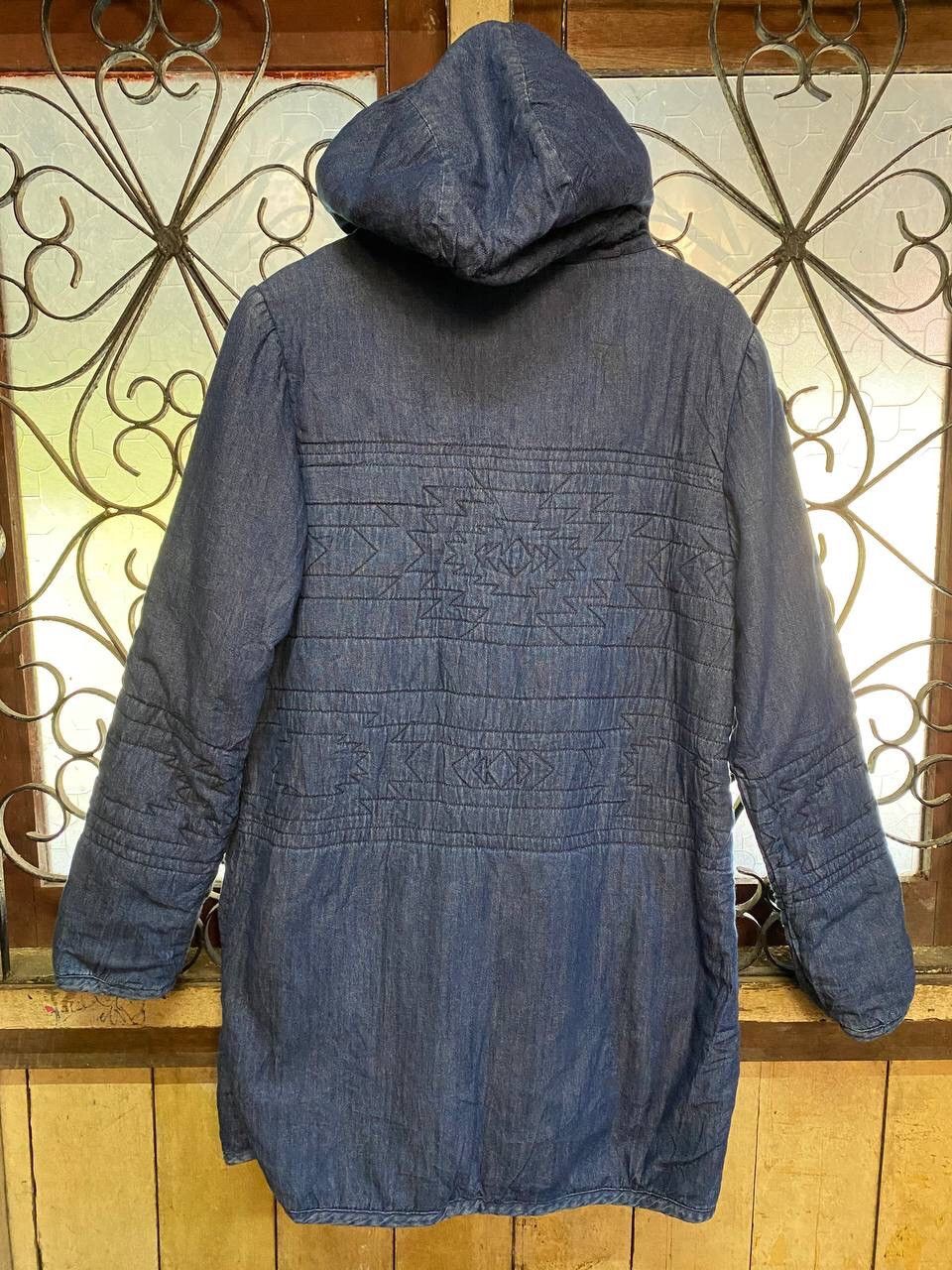 Ocean Pacific OCEAN PACIFIC WINTER DENIM PUFFER HOODED COAT Size US L / EU 52-54 / 3 - 9 Thumbnail