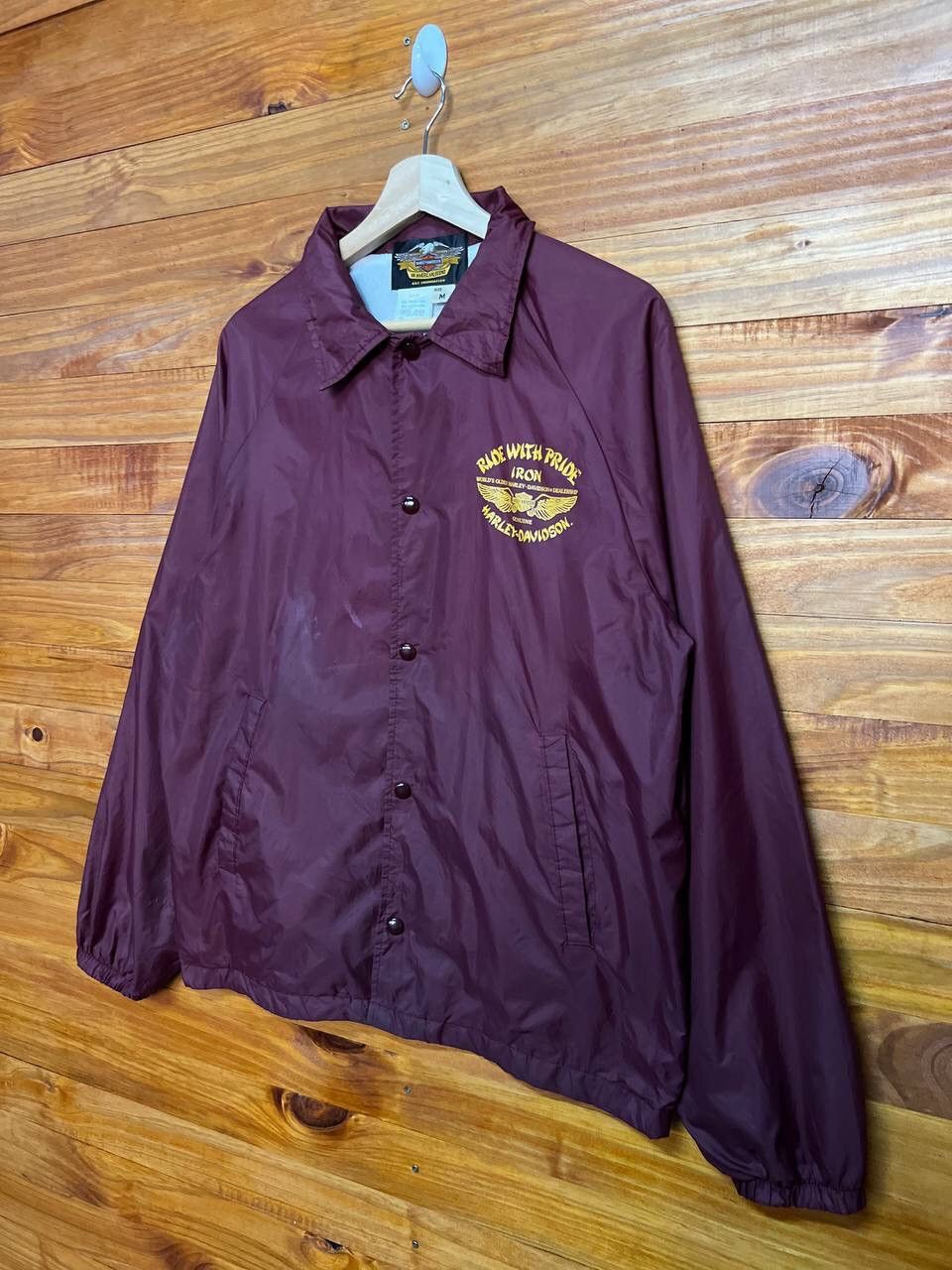 Harley Davidson VINTAGE HARLEY DAVIDSON RIDE WITH PRIDE WINDBREAKER Size US M / EU 48-50 / 2 - 8 Thumbnail