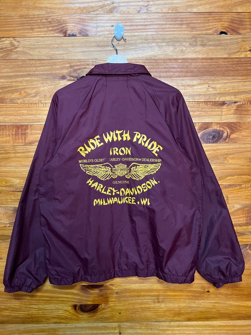 Harley Davidson VINTAGE HARLEY DAVIDSON RIDE WITH PRIDE WINDBREAKER Size US M / EU 48-50 / 2 - 1 Thumbnail