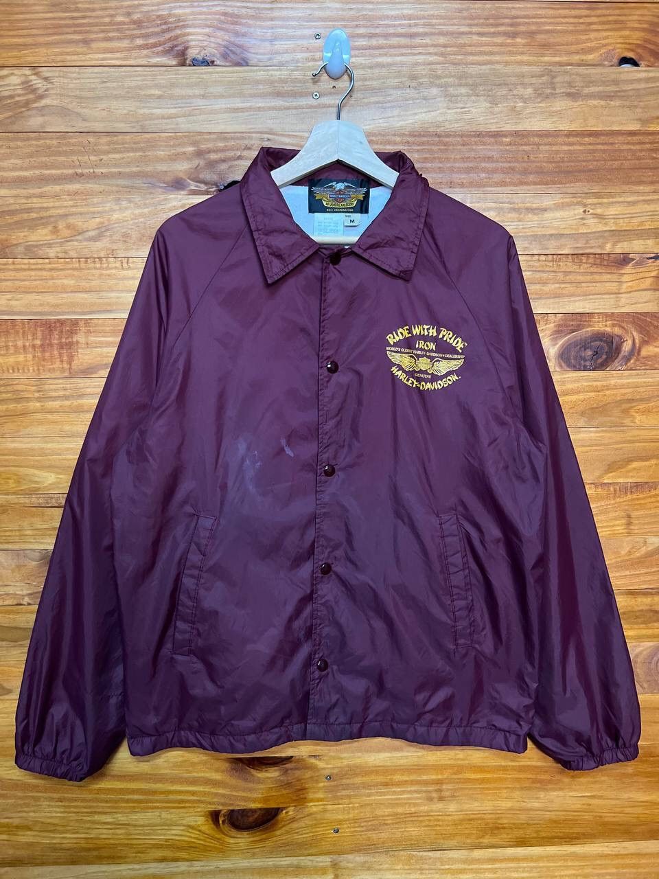 Harley Davidson VINTAGE HARLEY DAVIDSON RIDE WITH PRIDE WINDBREAKER Size US M / EU 48-50 / 2 - 6 Thumbnail