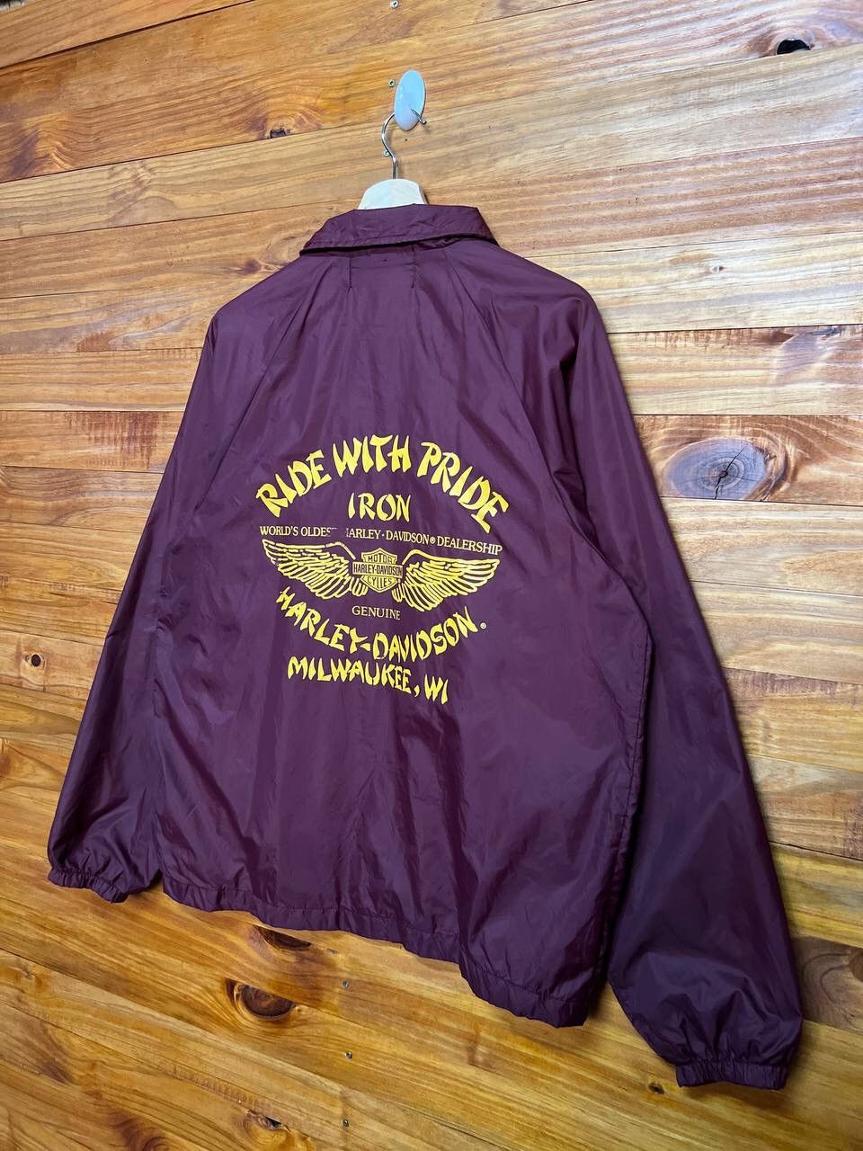 Harley Davidson VINTAGE HARLEY DAVIDSON RIDE WITH PRIDE WINDBREAKER Size US M / EU 48-50 / 2 - 2 Thumbnail