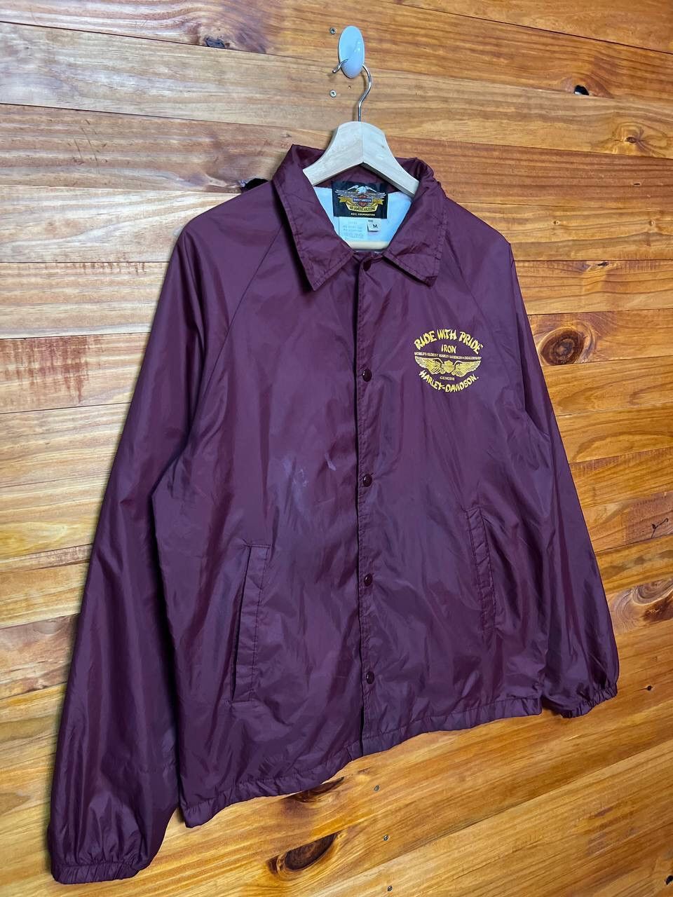 Harley Davidson VINTAGE HARLEY DAVIDSON RIDE WITH PRIDE WINDBREAKER Size US M / EU 48-50 / 2 - 7 Thumbnail