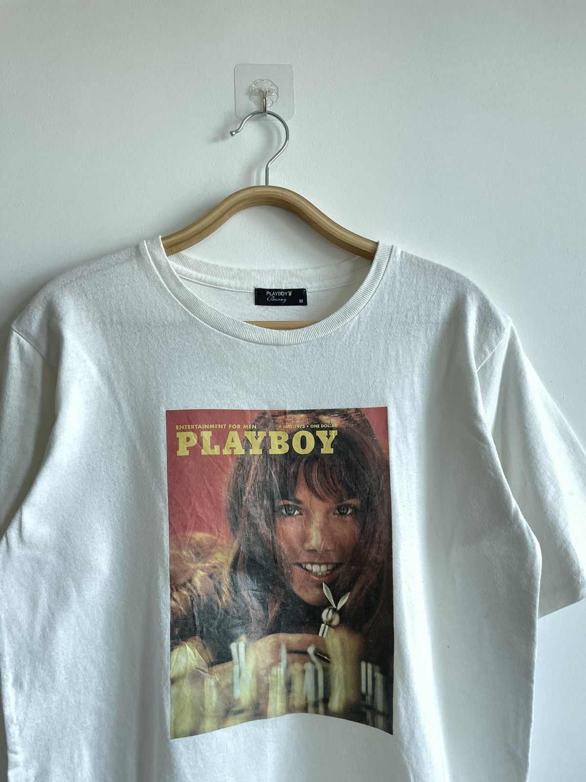 Playboy PLAYBOY MAGAZINE COVER WHITE SHIRT Size US M / EU 48-50 / 2 - 2 Thumbnail