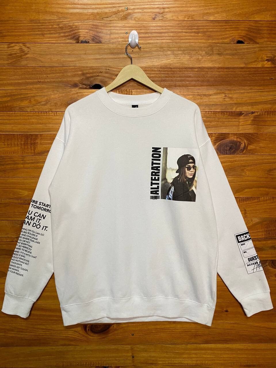 Japanese Brand VOGON ALTERATION SWEATSHIRT Size L / US 10 / IT 46 - 4 Thumbnail