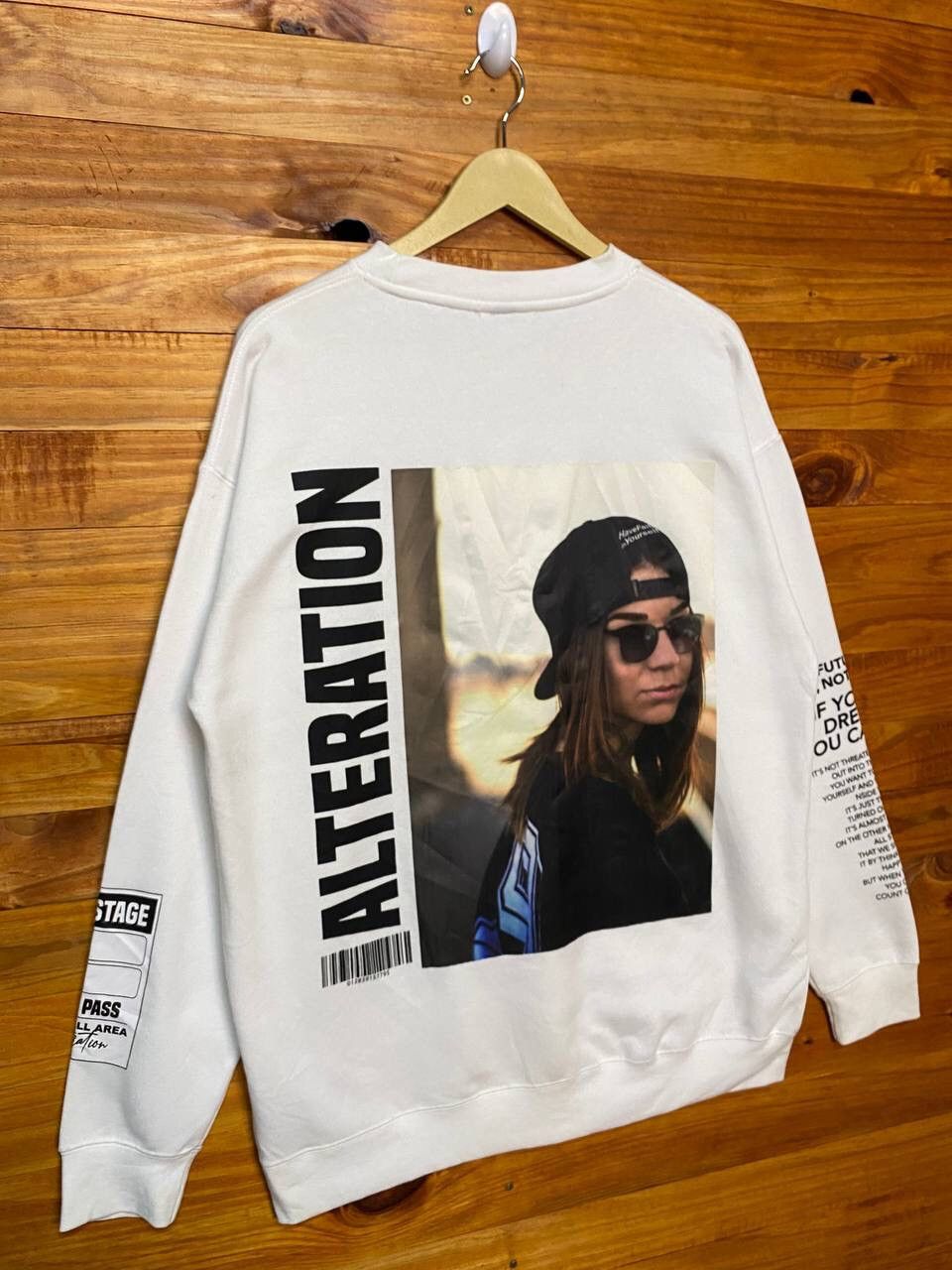 Japanese Brand VOGON ALTERATION SWEATSHIRT Size L / US 10 / IT 46 - 2 Thumbnail