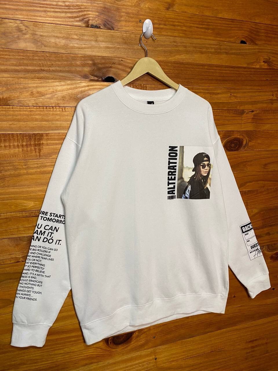 Japanese Brand VOGON ALTERATION SWEATSHIRT Size L / US 10 / IT 46 - 5 Thumbnail