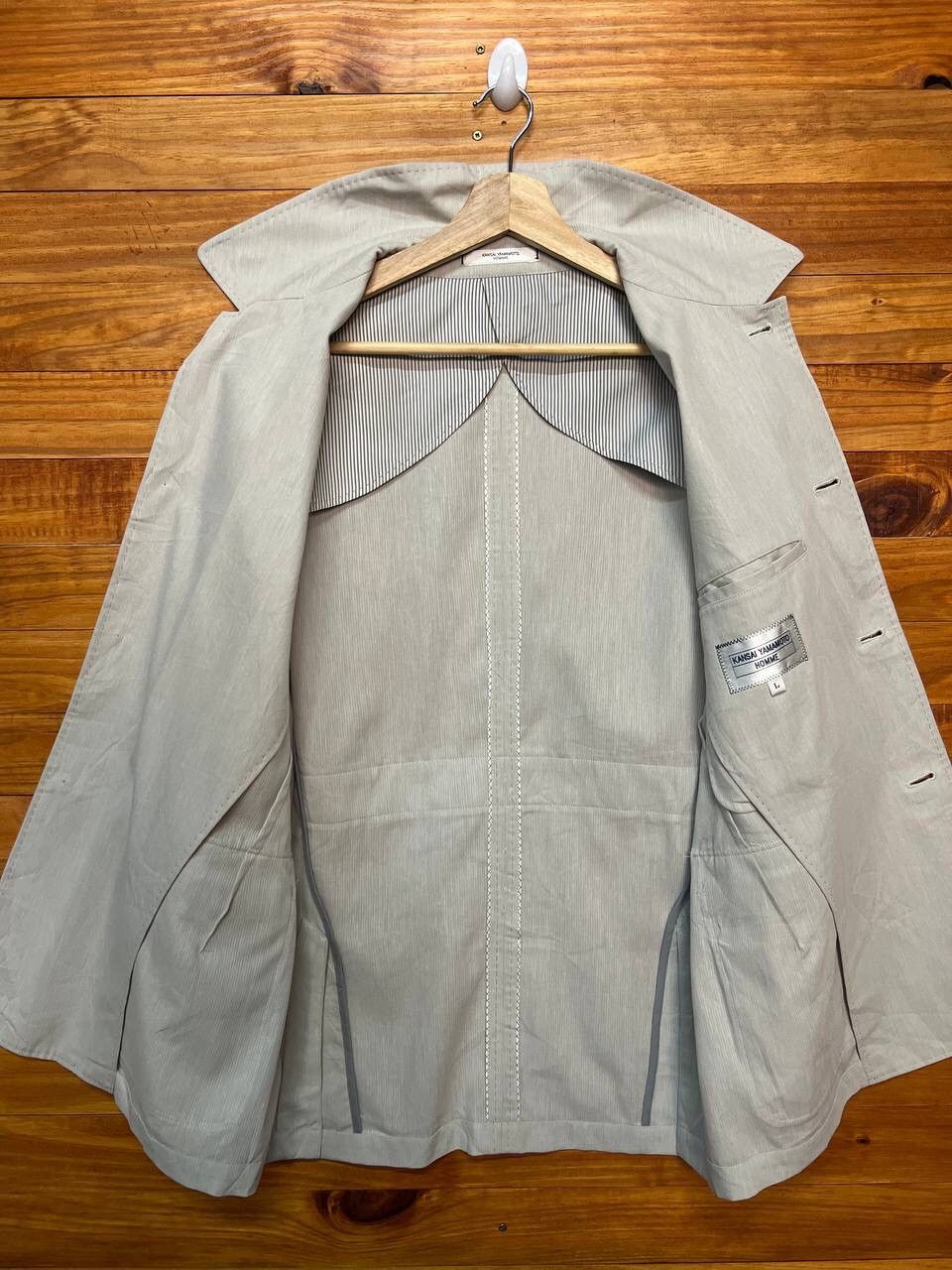 Kansai Yamamoto KANSAI YAMAMOTO HOMME SUIT JACKET Size 44L - 12 Thumbnail
