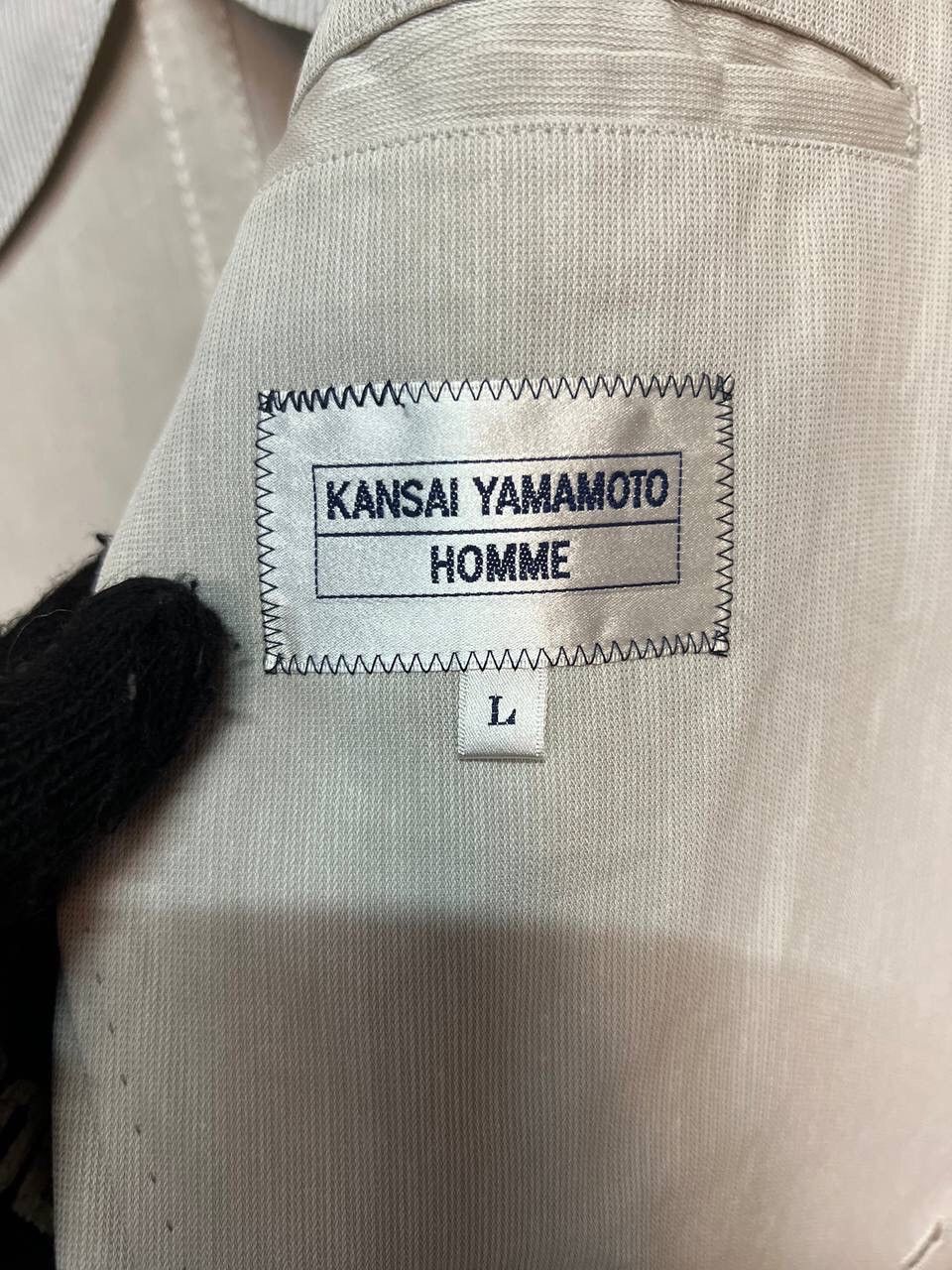 Kansai Yamamoto KANSAI YAMAMOTO HOMME SUIT JACKET Size 44L - 13 Thumbnail