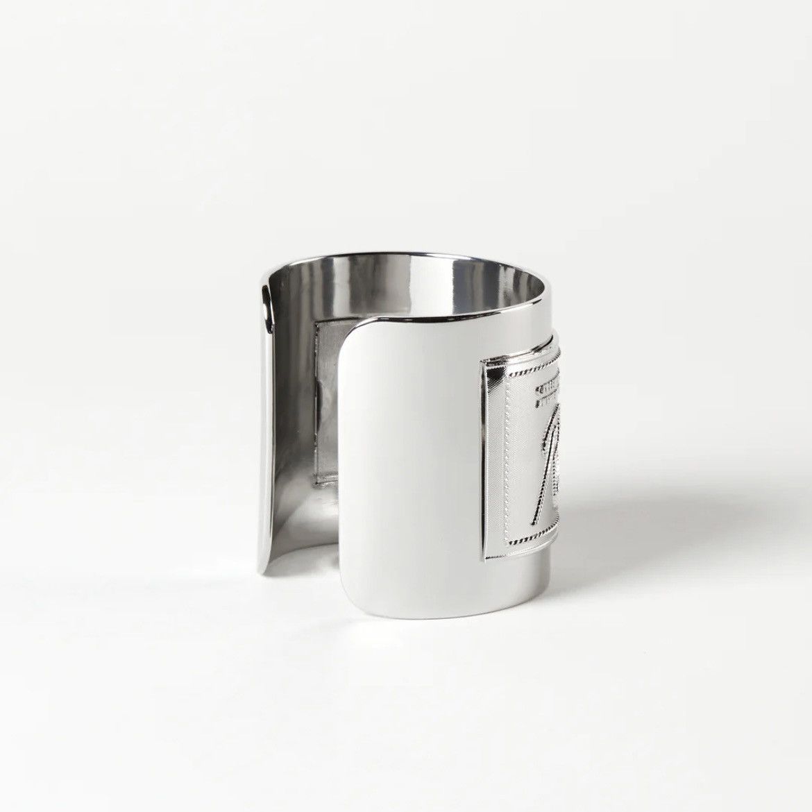 RAF SIMONS SOLID R SIMONS BRACELET WITH DEVOTION LABEL
