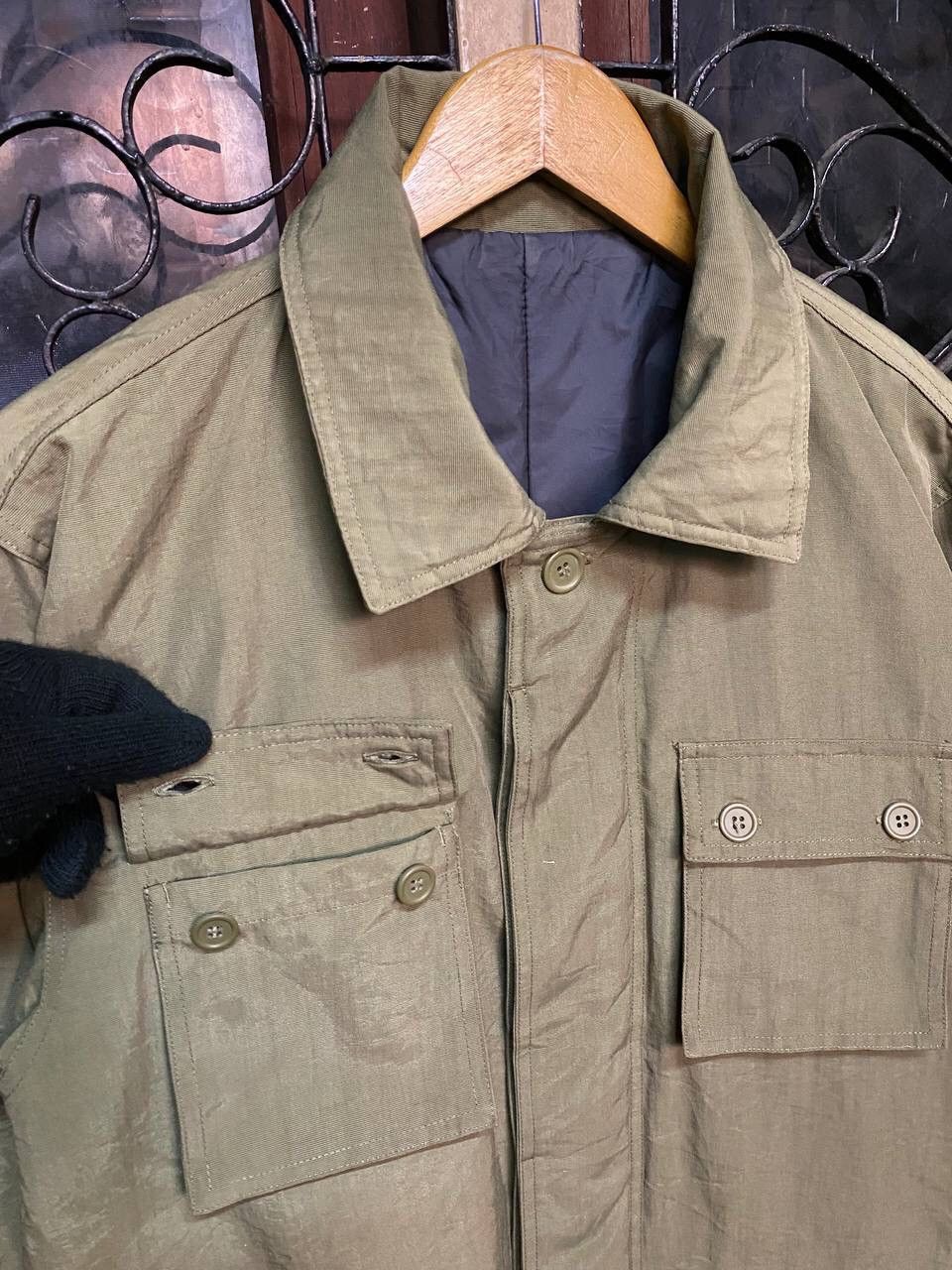 Japanese Brand COTTON TWILL MILITARY JACKET Size US M / EU 48-50 / 2 - 6 Thumbnail