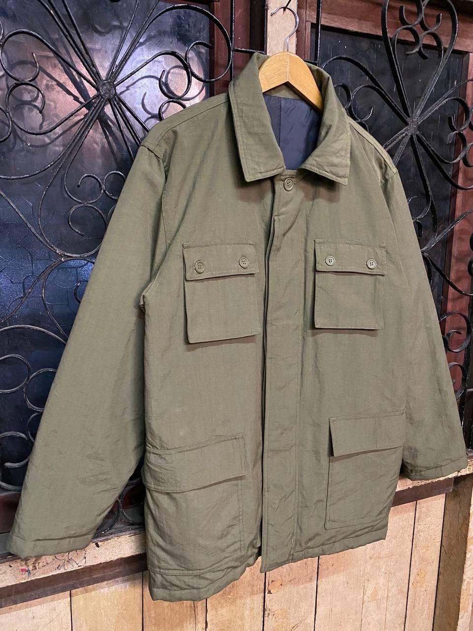 Japanese Brand COTTON TWILL MILITARY JACKET Size US M / EU 48-50 / 2 - 2 Thumbnail