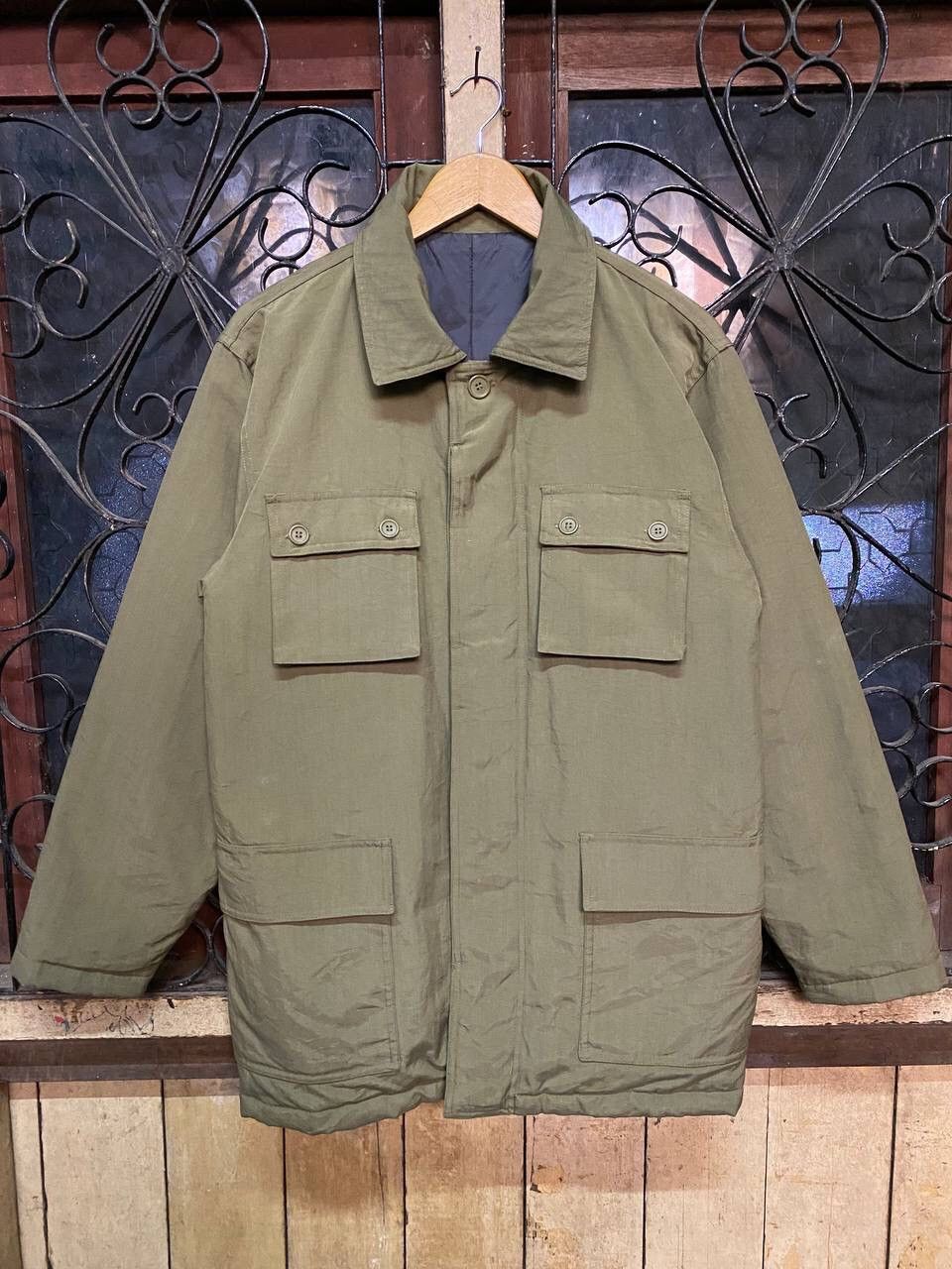 Japanese Brand COTTON TWILL MILITARY JACKET Size US M / EU 48-50 / 2 - 1 Thumbnail