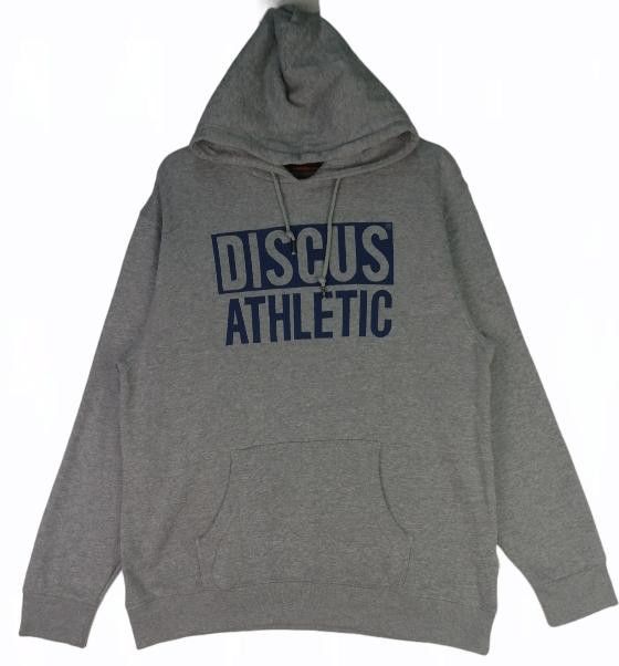 Vintage Vintage!! Discus Athelic Pullover Hoodie Big Logo Size US XL / EU 56 / 4 - 1 Thumbnail