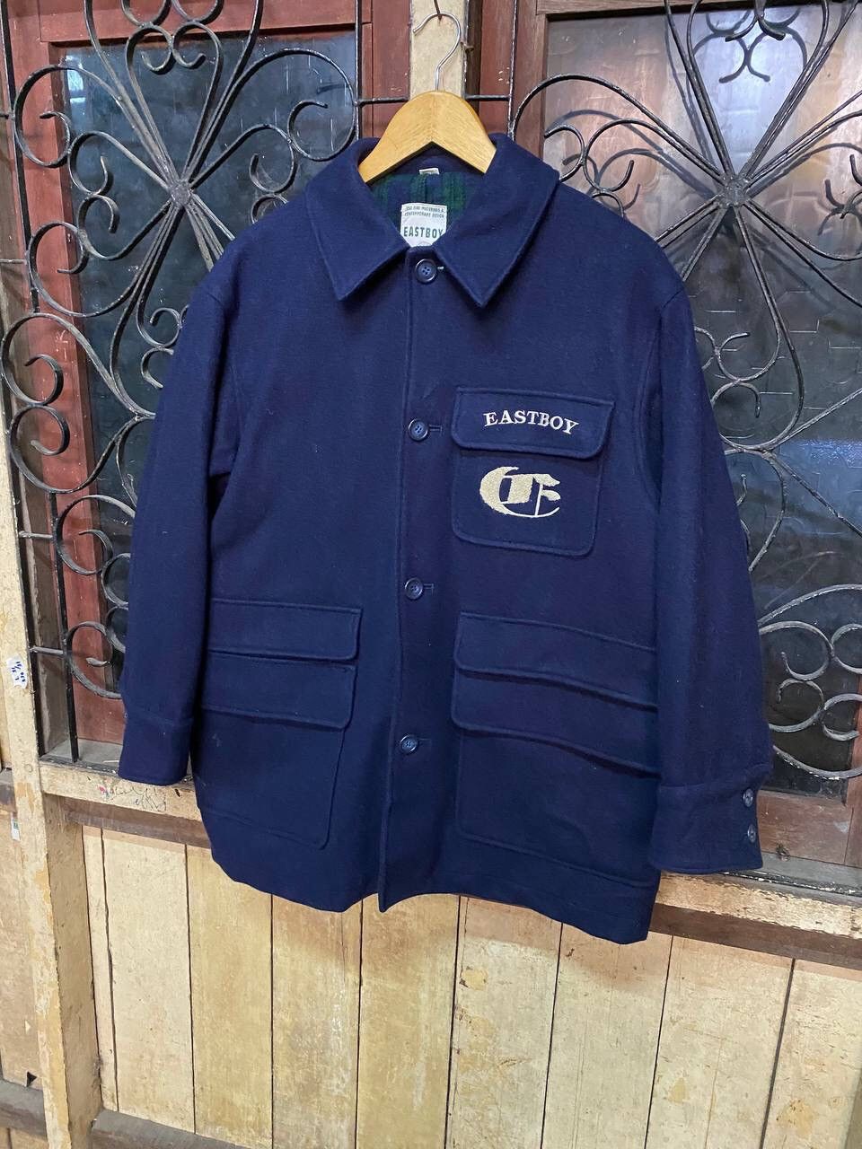 Vintage Vintage Eastboy Field Wool Jacket Size US L / EU 52-54 / 3 - 2 Thumbnail