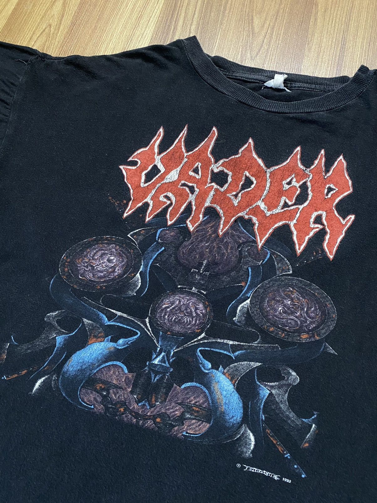 Band Tees Vintage Vader 1992 T Shirt Tee Morbid Angel Burzum Death Size US XL / EU 56 / 4 - 2 Thumbnail