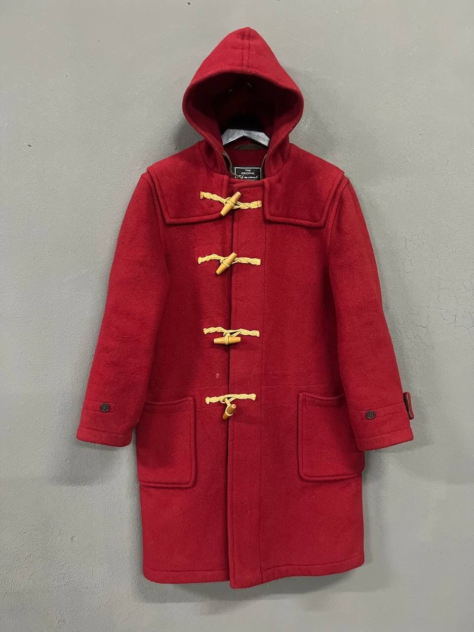 image of Gloverall Duffle Coat in Red, Men's (Size XS)
