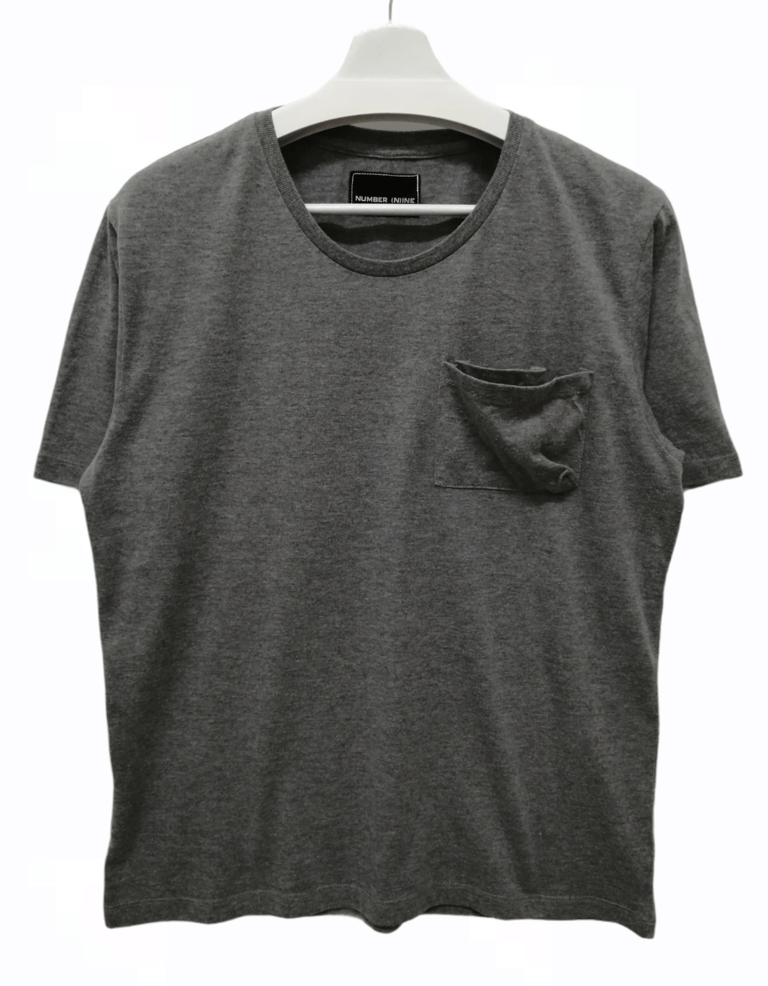 Number (N)ine NUMBER (N)INE Plain Pocket Tee Size US M / EU 48-50 / 2 - 1 Thumbnail