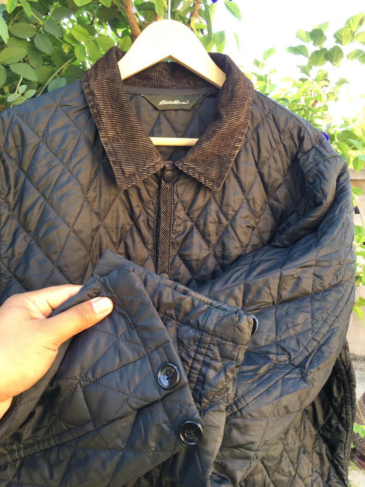 Eddie Bauer × Vintage EDDIE BAUER QUILTED JACKET Size US L / EU 52-54 / 3 - 7 Thumbnail