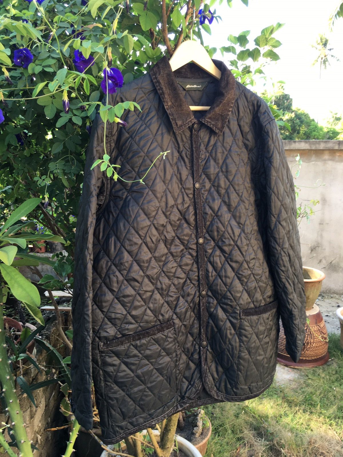 Eddie Bauer × Vintage EDDIE BAUER QUILTED JACKET Size US L / EU 52-54 / 3 - 3 Thumbnail