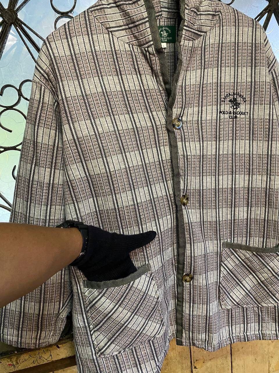 Beverly Hills Polo Club Polo Racquet Club Polyester Jacket Size US L / EU 52-54 / 3 - 6 Thumbnail