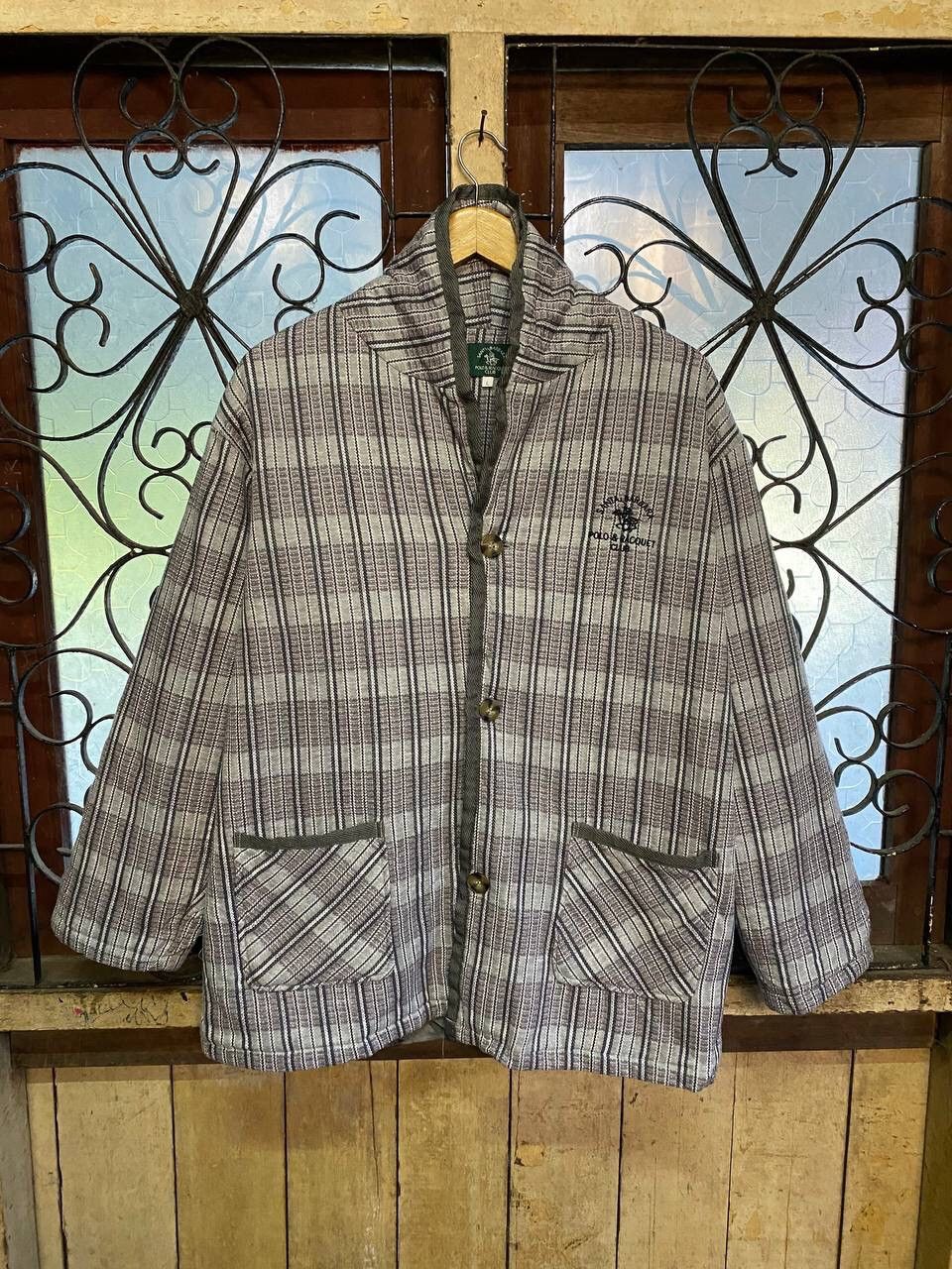 Beverly Hills Polo Club Polo Racquet Club Polyester Jacket Size US L / EU 52-54 / 3 - 3 Thumbnail