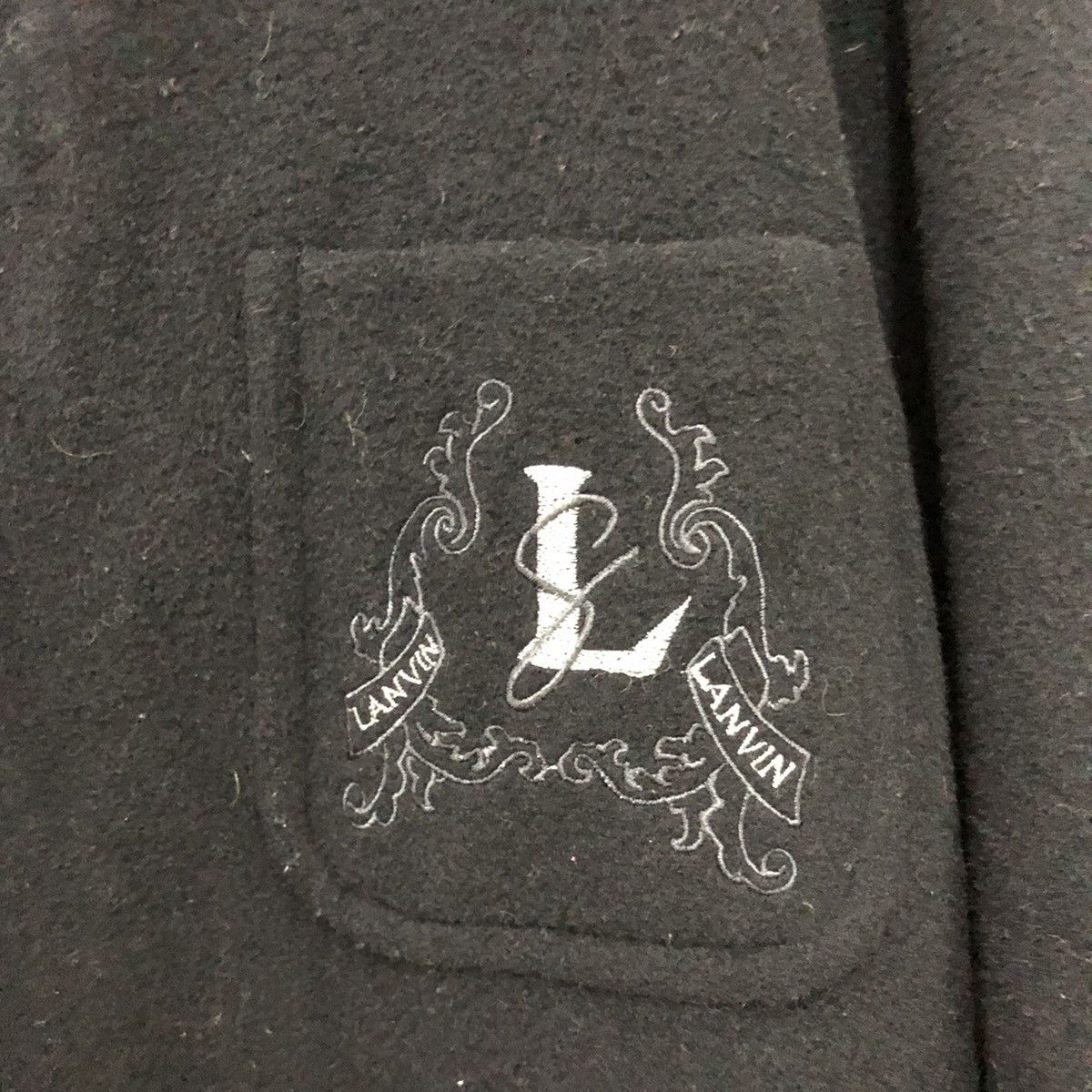 Lanvin Lanvin jacket big logo on pocket big size Size US XL / EU 56 / 4 - 7 Thumbnail