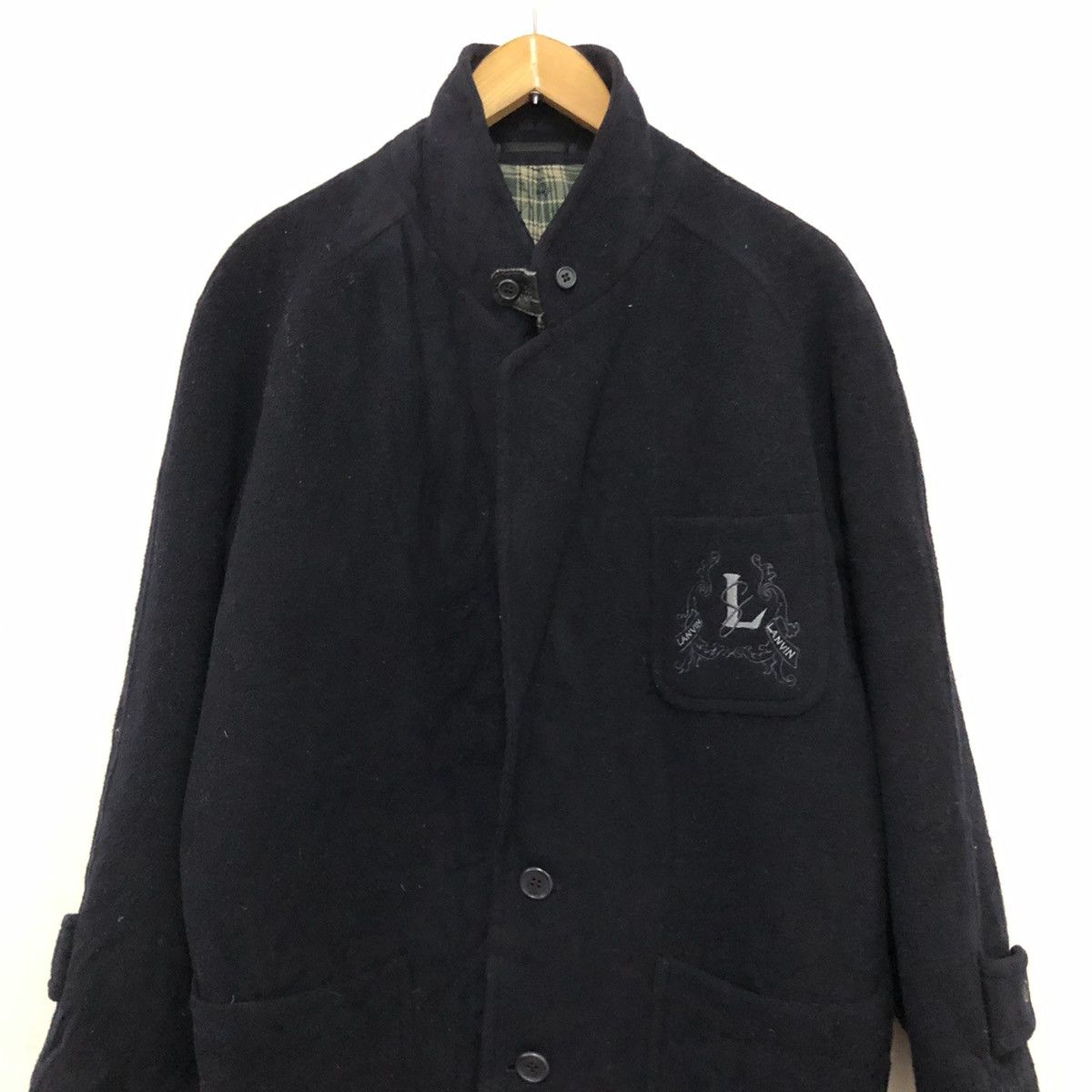 Lanvin Lanvin jacket big logo on pocket big size Size US XL / EU 56 / 4 - 2 Thumbnail