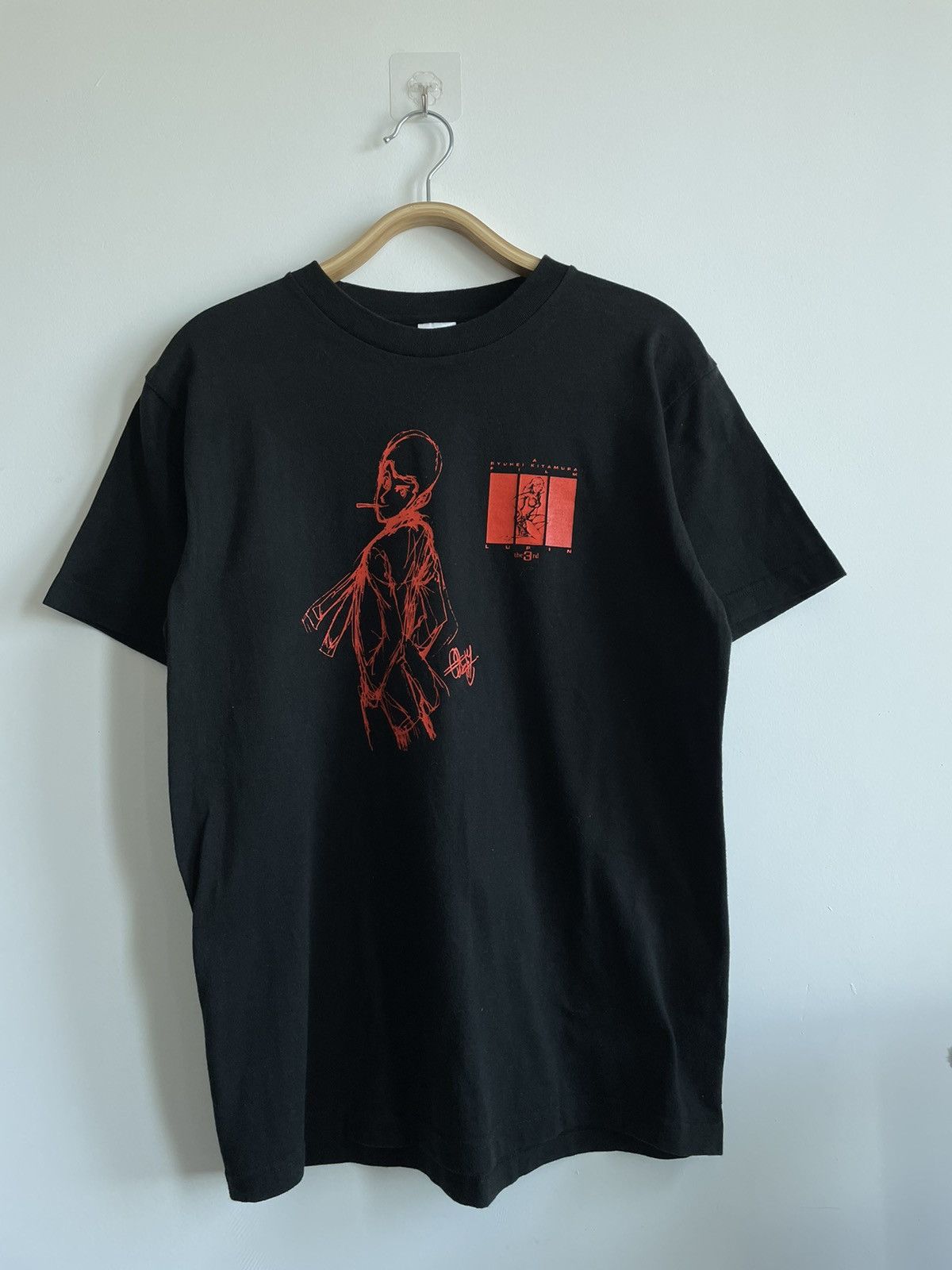 LUPIN THE THIRD ANIME BLACK SHIRT