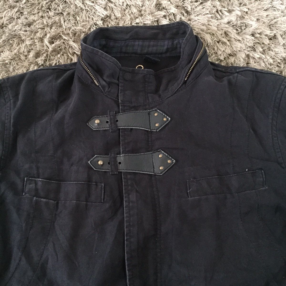 Japanese Brand ❌❌❌ rare punk multi pocket jacket by comme ca commune Size US L / EU 52-54 / 3 - 9 Thumbnail