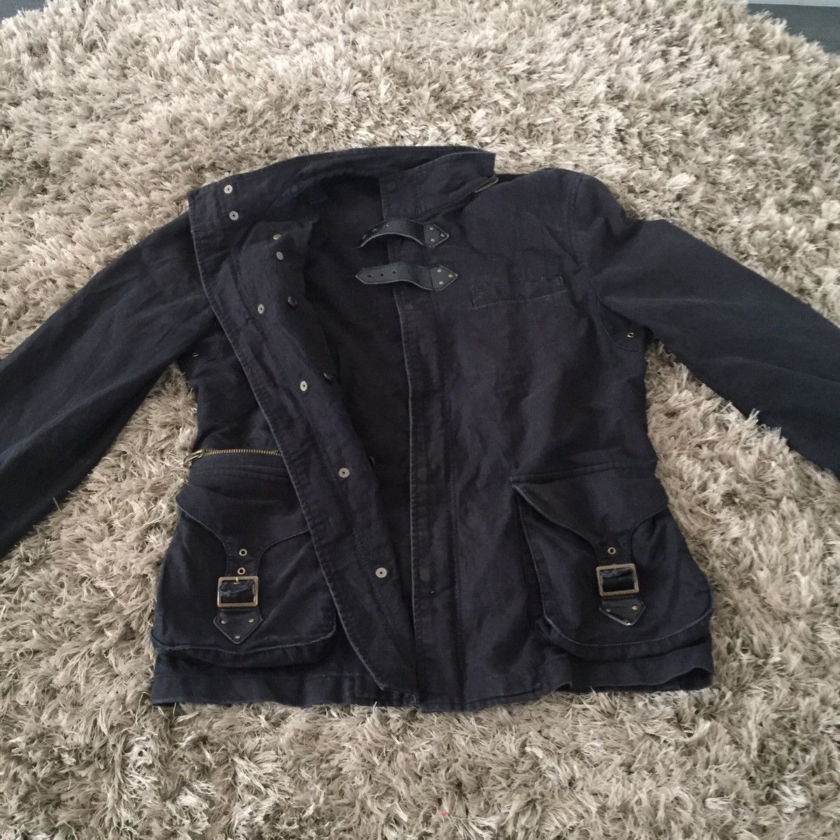 Japanese Brand ❌❌❌ rare punk multi pocket jacket by comme ca commune Size US L / EU 52-54 / 3 - 15 Thumbnail