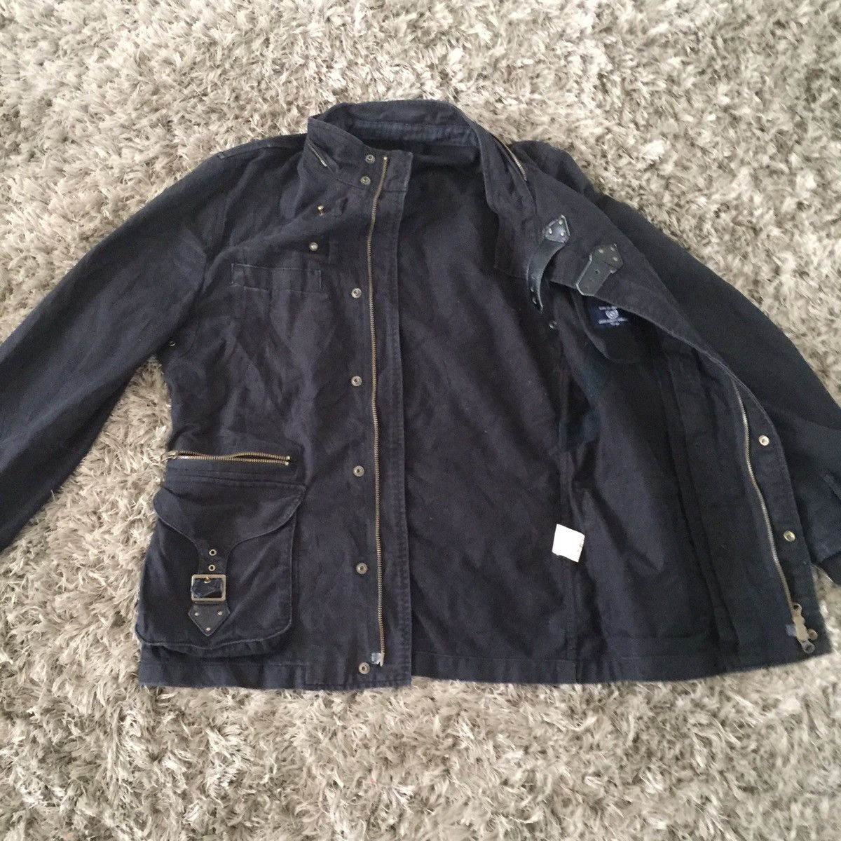 Japanese Brand ❌❌❌ rare punk multi pocket jacket by comme ca commune Size US L / EU 52-54 / 3 - 17 Thumbnail